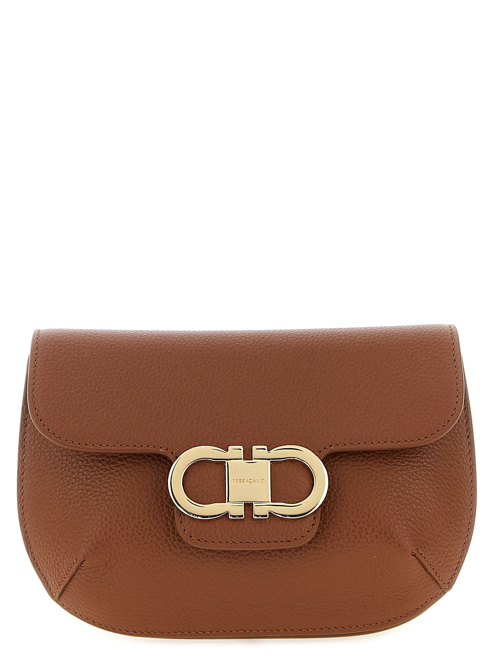 Ferragamo 'Double Gancini' Mini Crossbody Bag