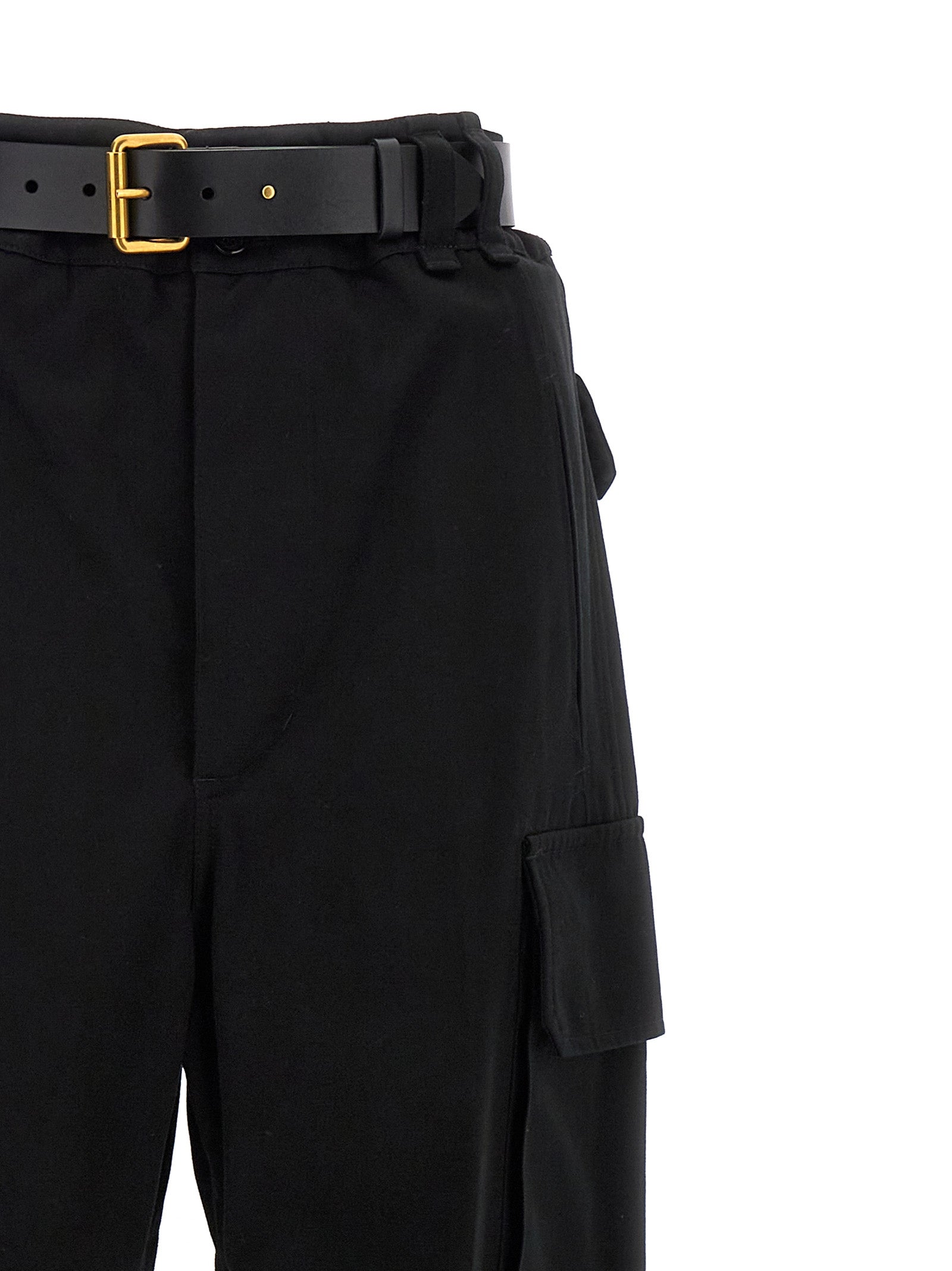 Saint Laurent Gabardine Cargo Pants