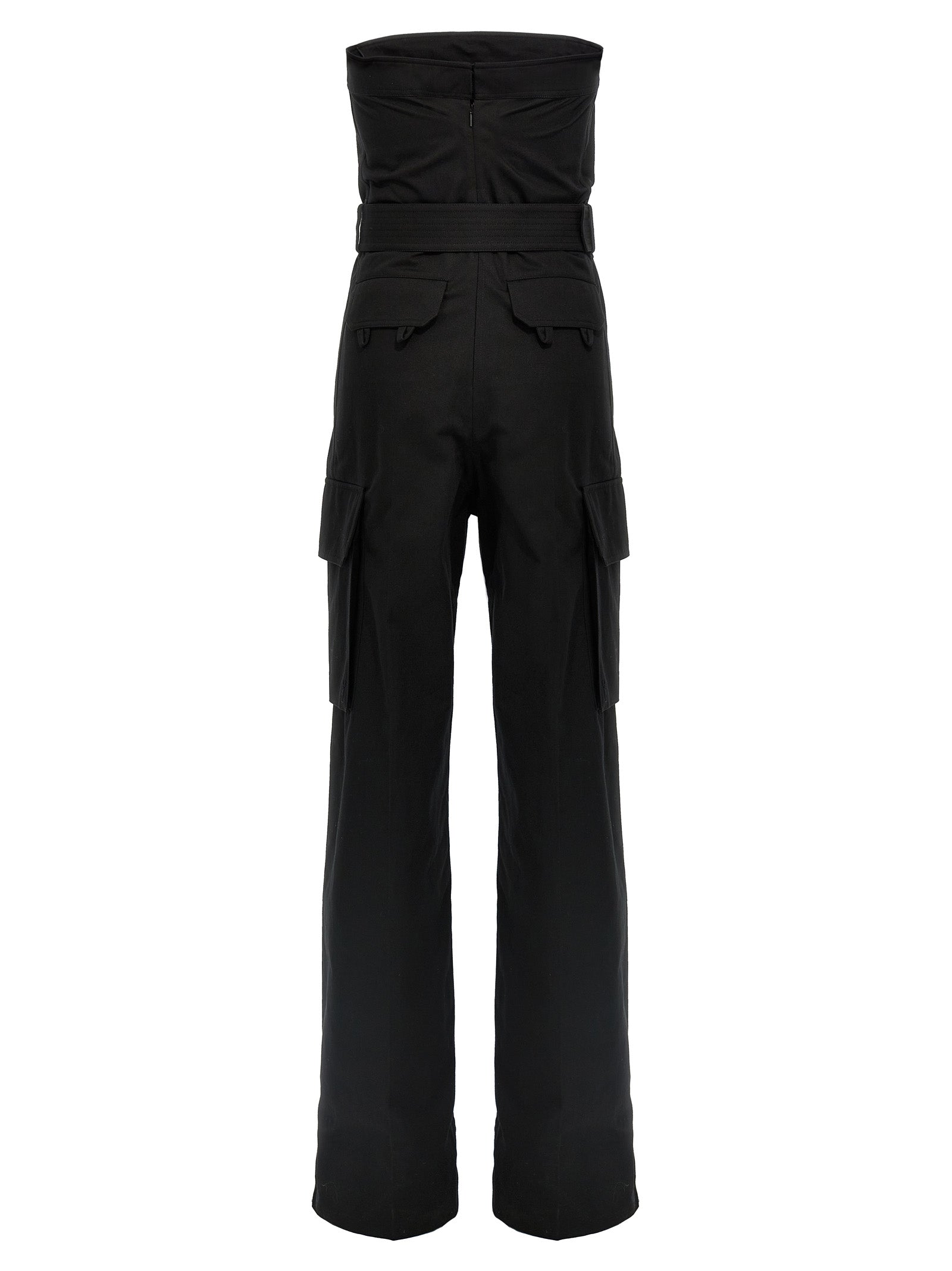 Saint Laurent 'Cassandre' Bustier Jumpsuit