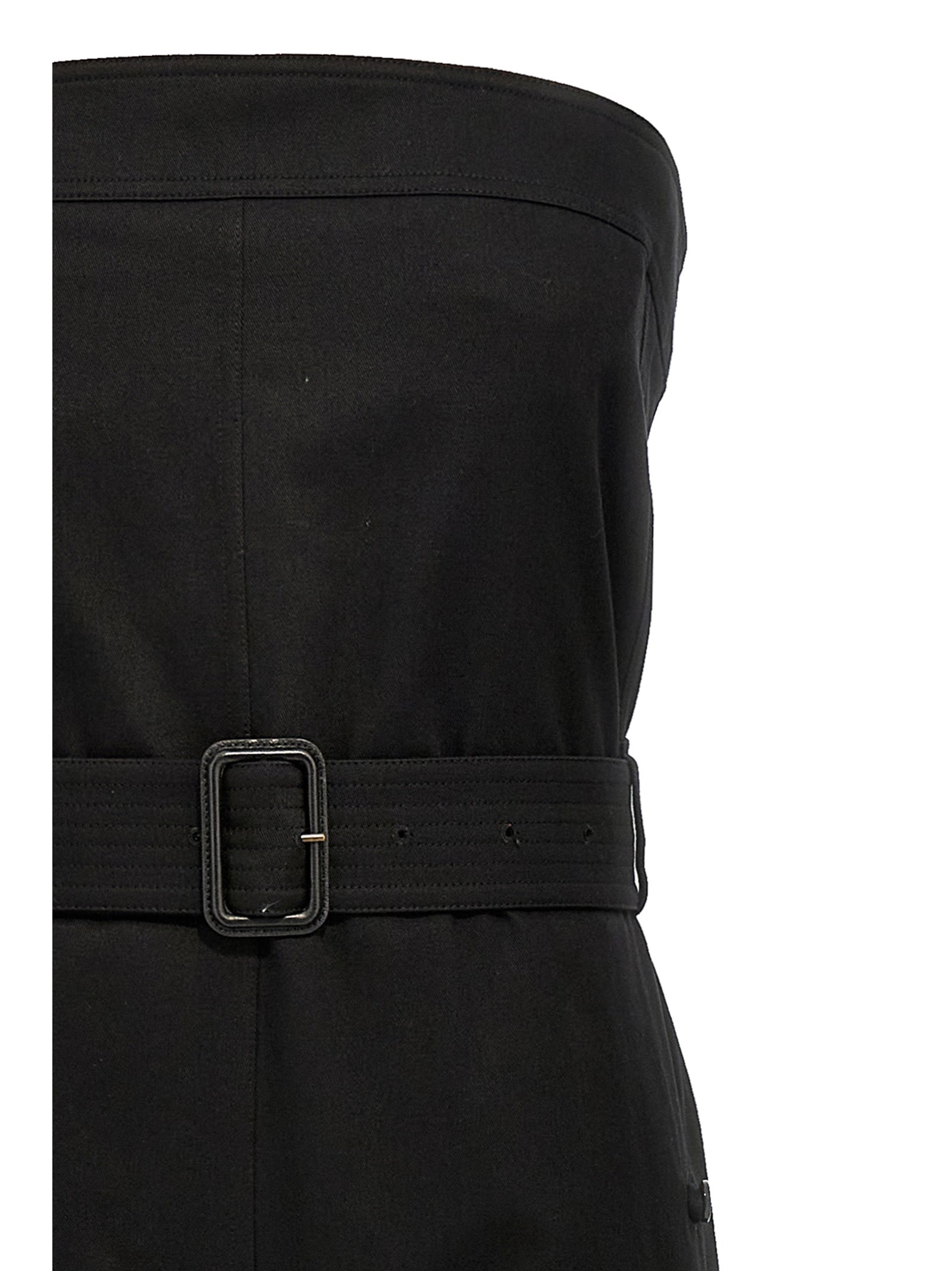 Saint Laurent 'Cassandre' Bustier Jumpsuit