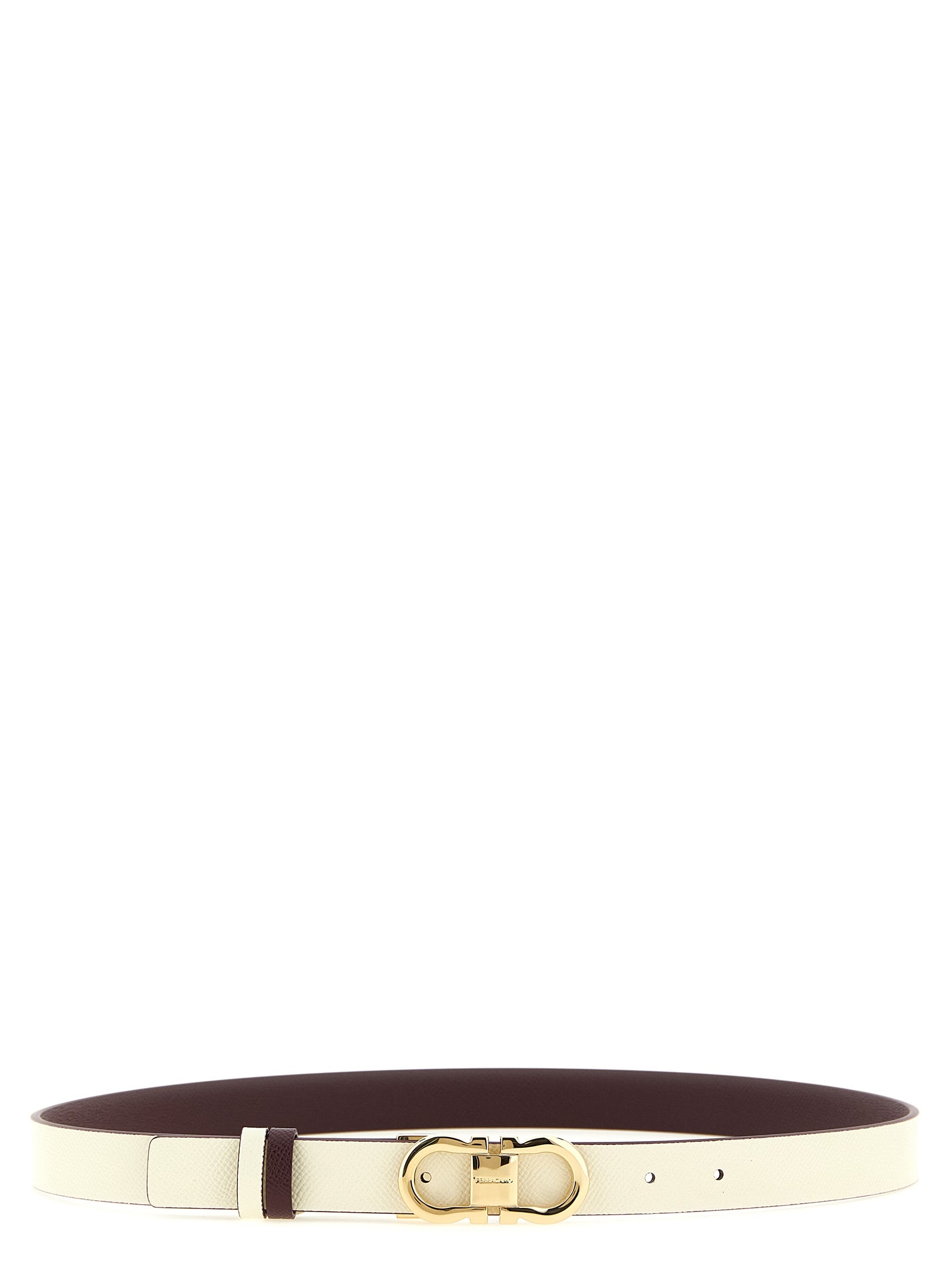 Ferragamo 'Doppio Gancini' Reversible Belt