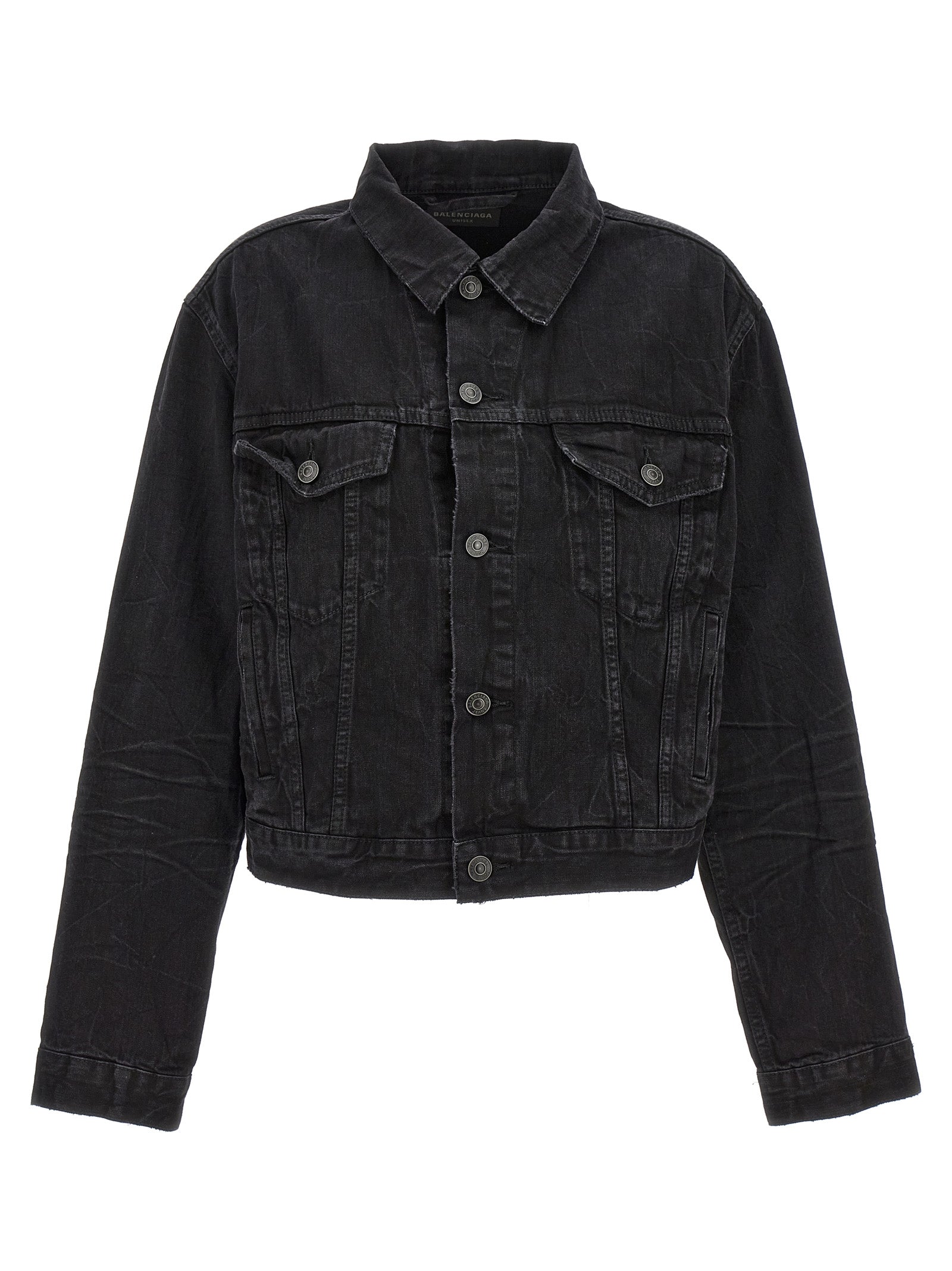 Balenciaga Slim Fit Denim Jacket