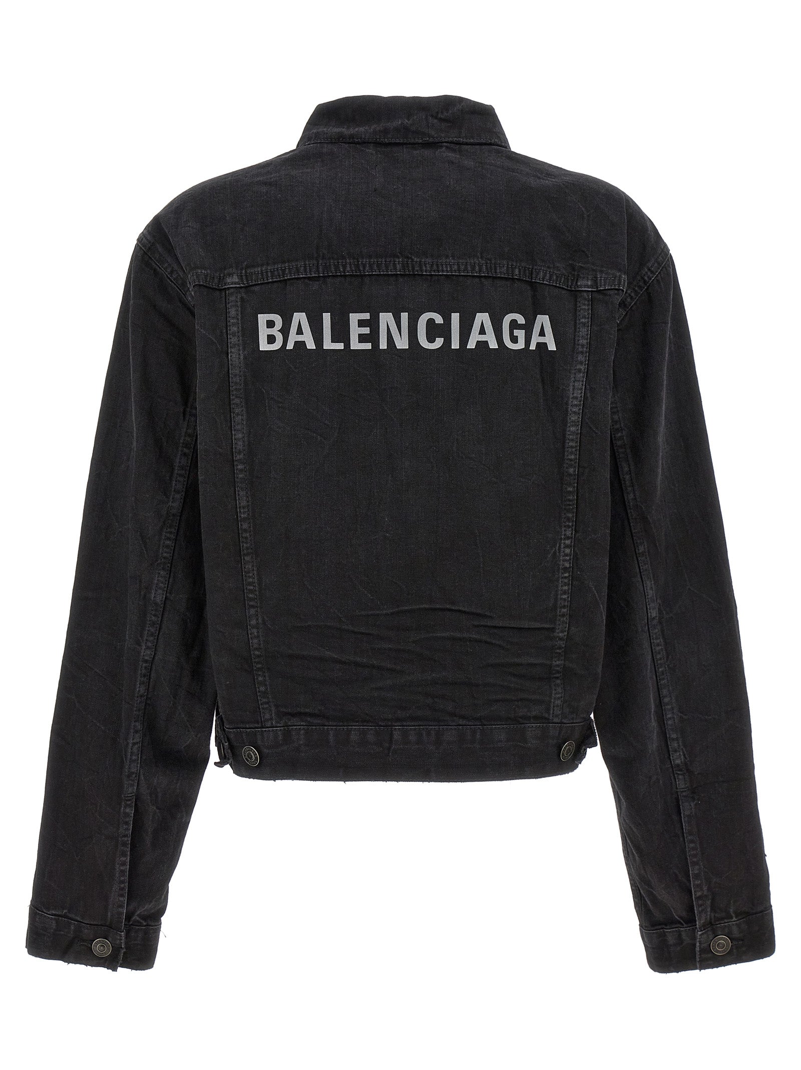 Balenciaga Slim Fit Denim Jacket