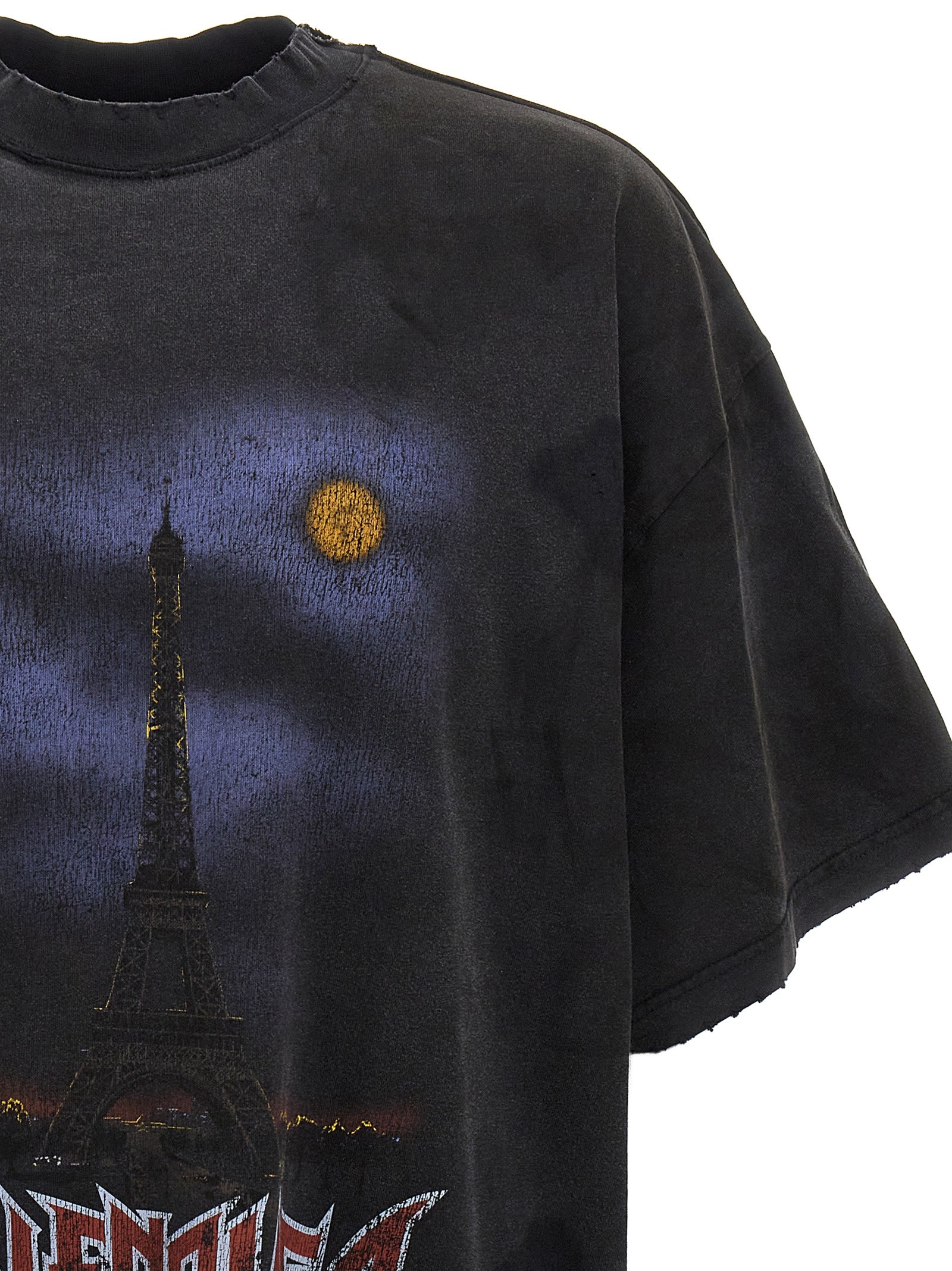 Balenciaga 'Double Front Paris Moon' T-Shirt