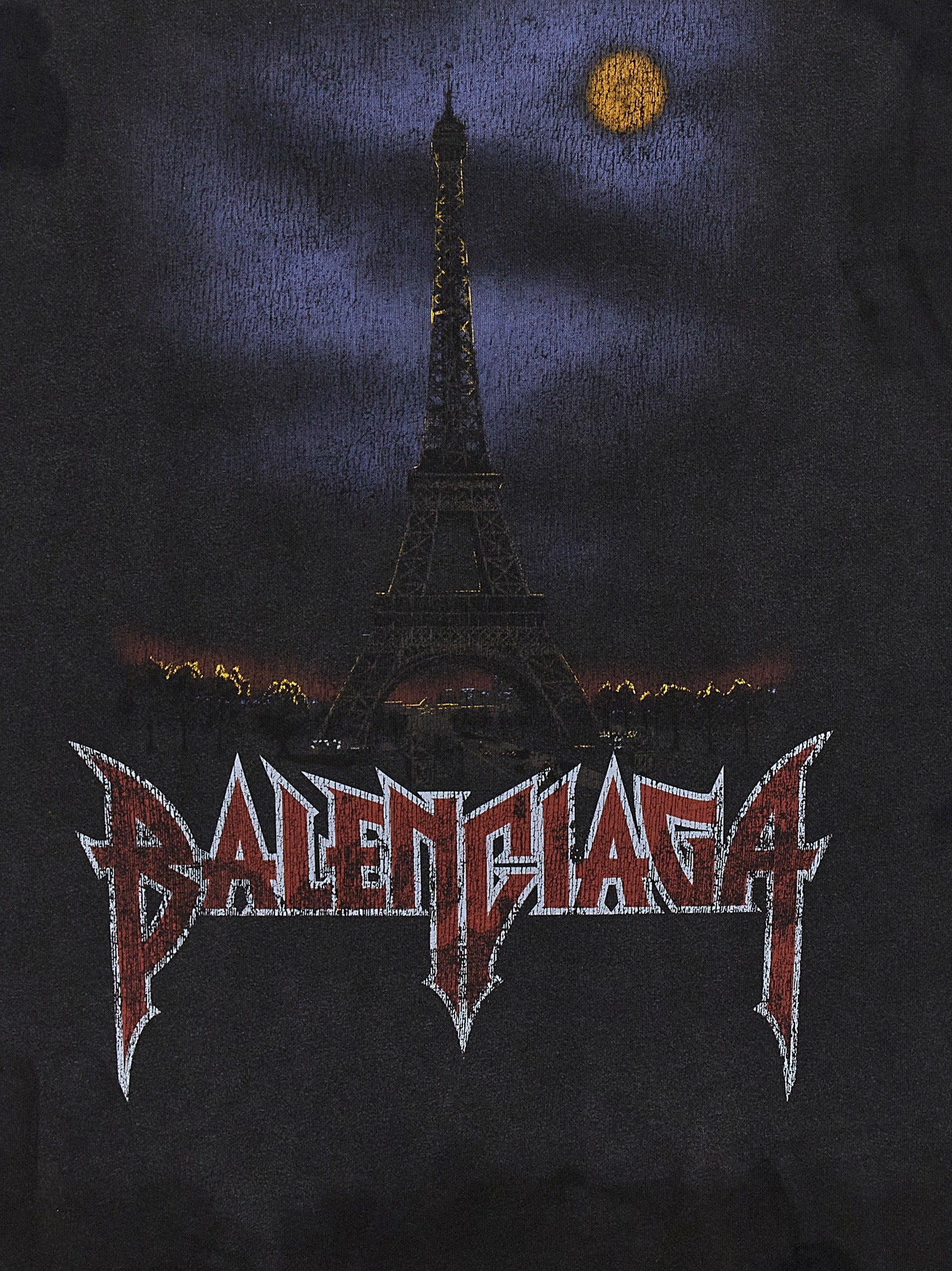 Balenciaga 'Double Front Paris Moon' T-Shirt