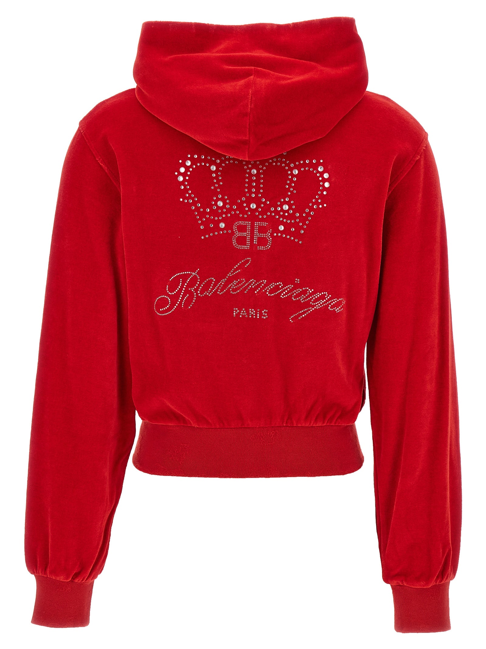 Balenciaga Rhinestone Logo Hoodie