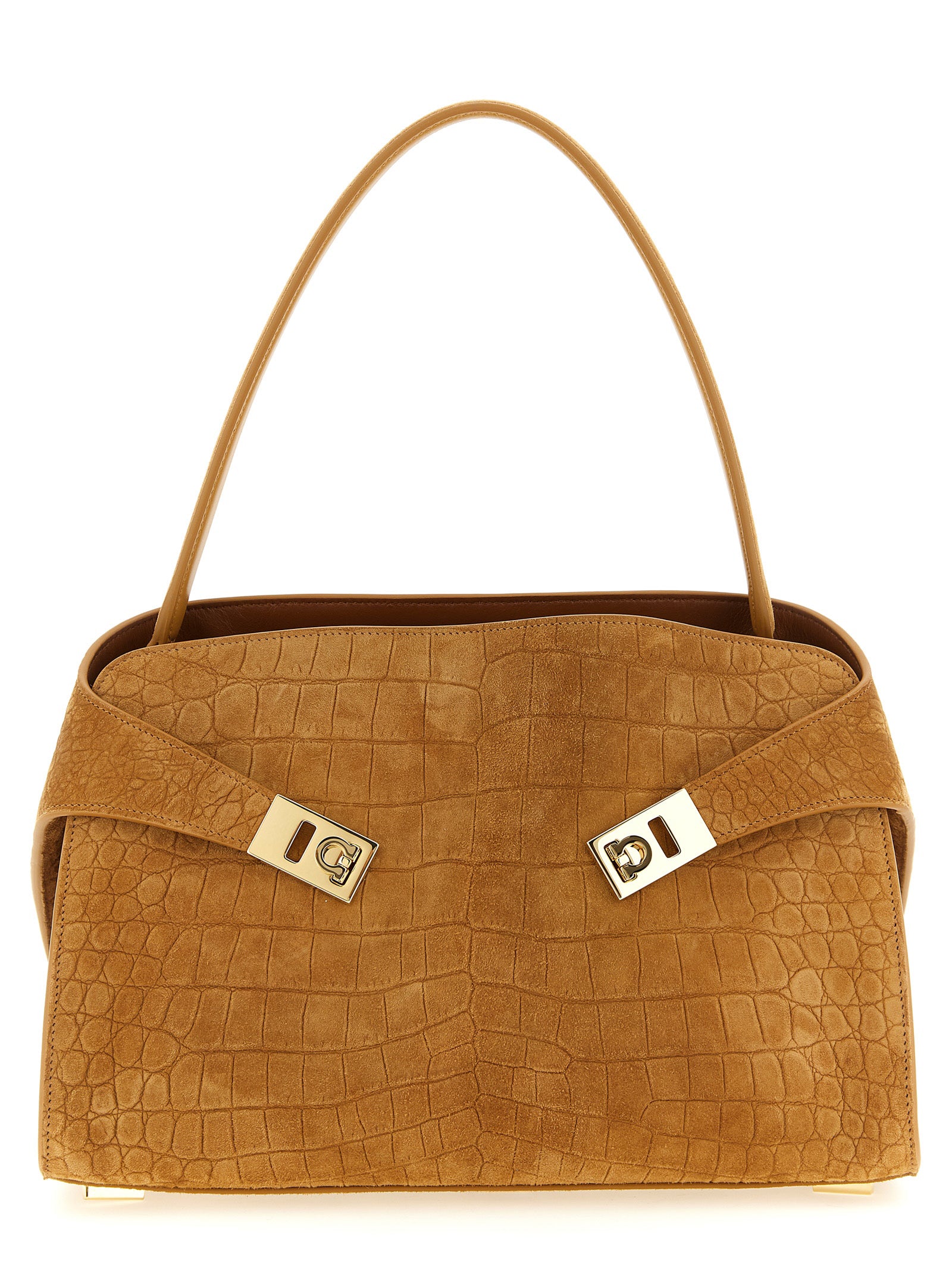 Ferragamo 'Hug Soft (M)' Shoulder Bag