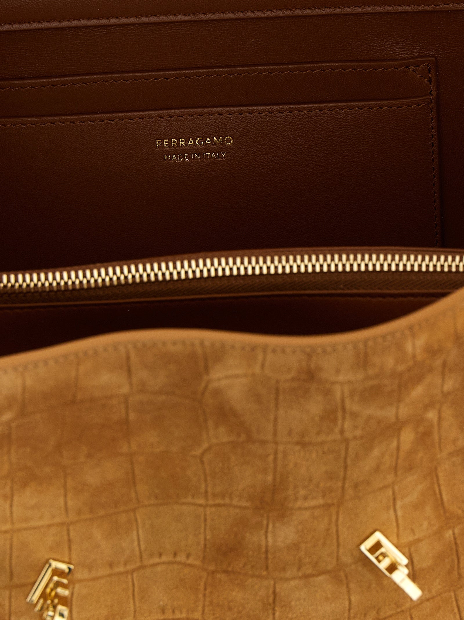 Ferragamo 'Hug Soft (M)' Shoulder Bag