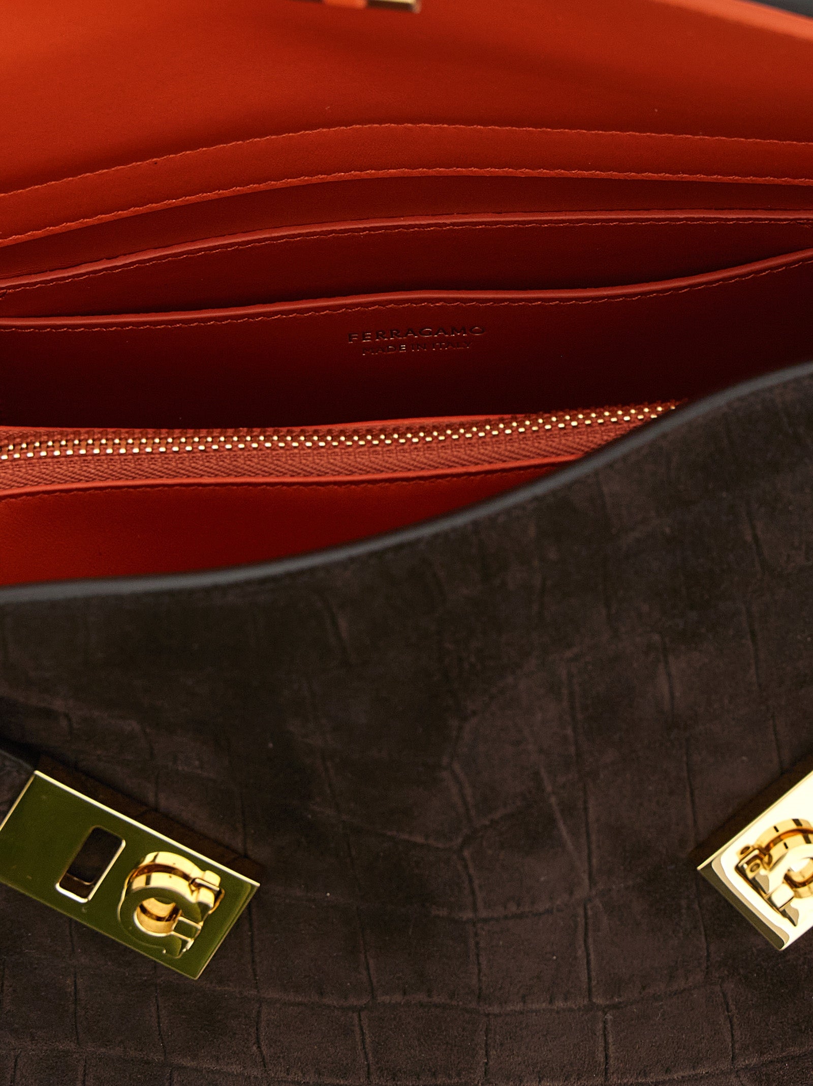 Ferragamo 'Hug Soft (M)' Shoulder Bag