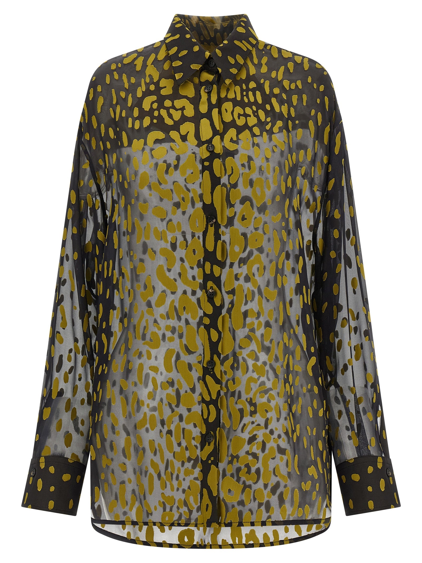 Ferragamo Georgette Devoré Shirt