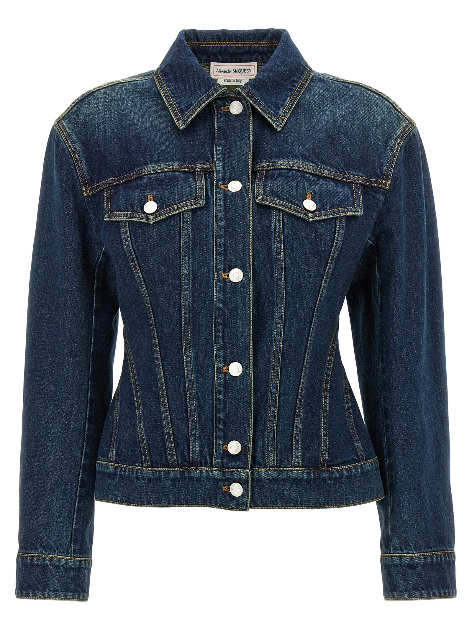 Alexander Mcqueen Denim Jacket