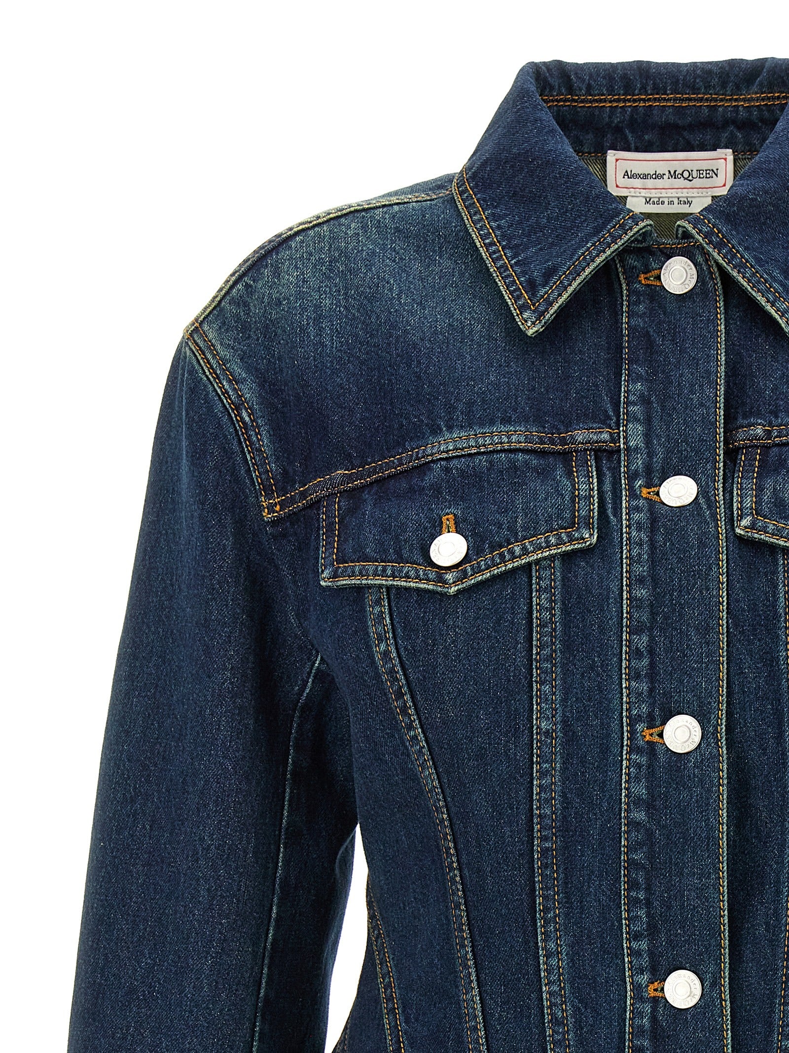 Alexander Mcqueen Denim Jacket