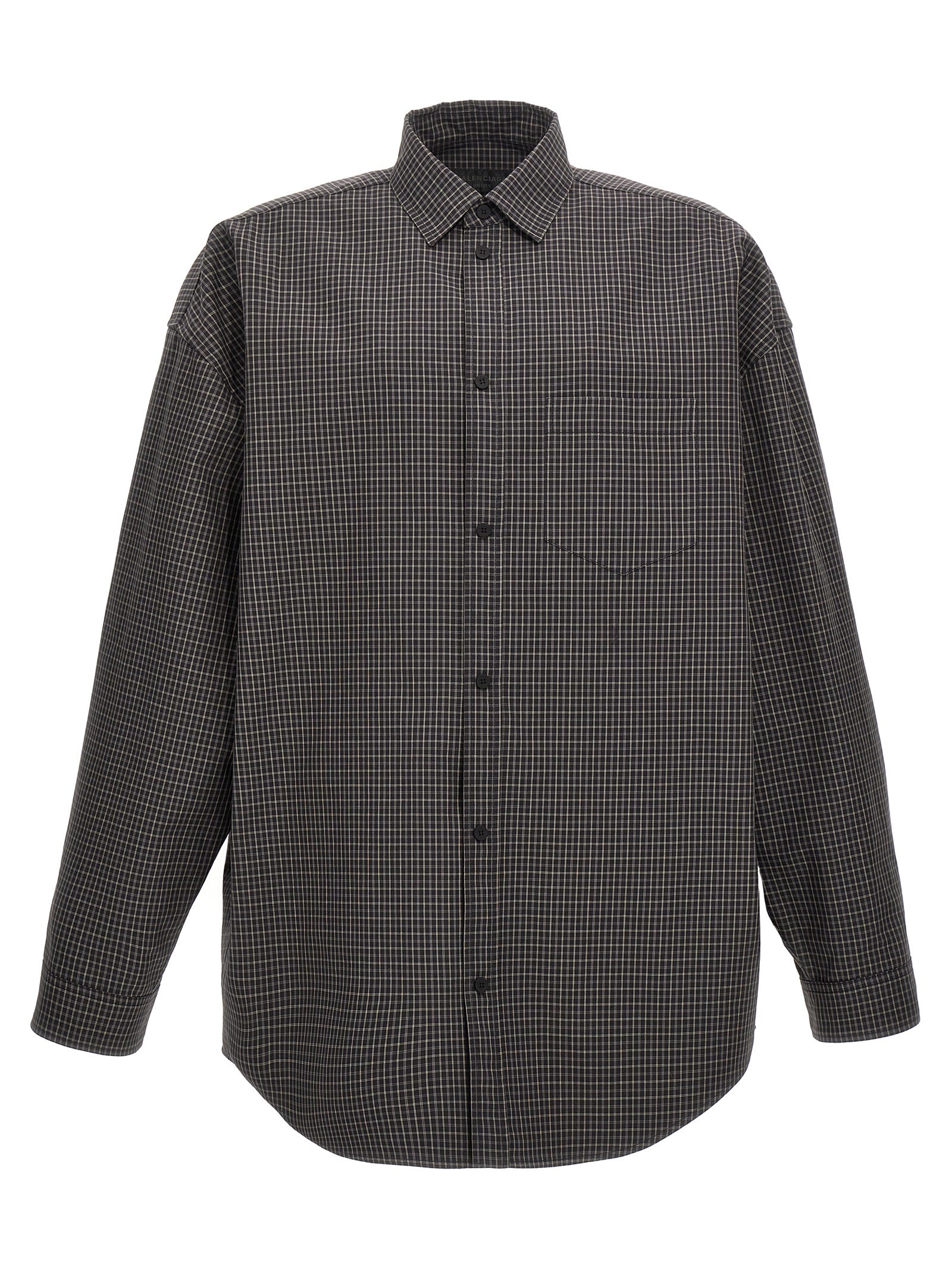 Balenciaga Checkered Overshirt