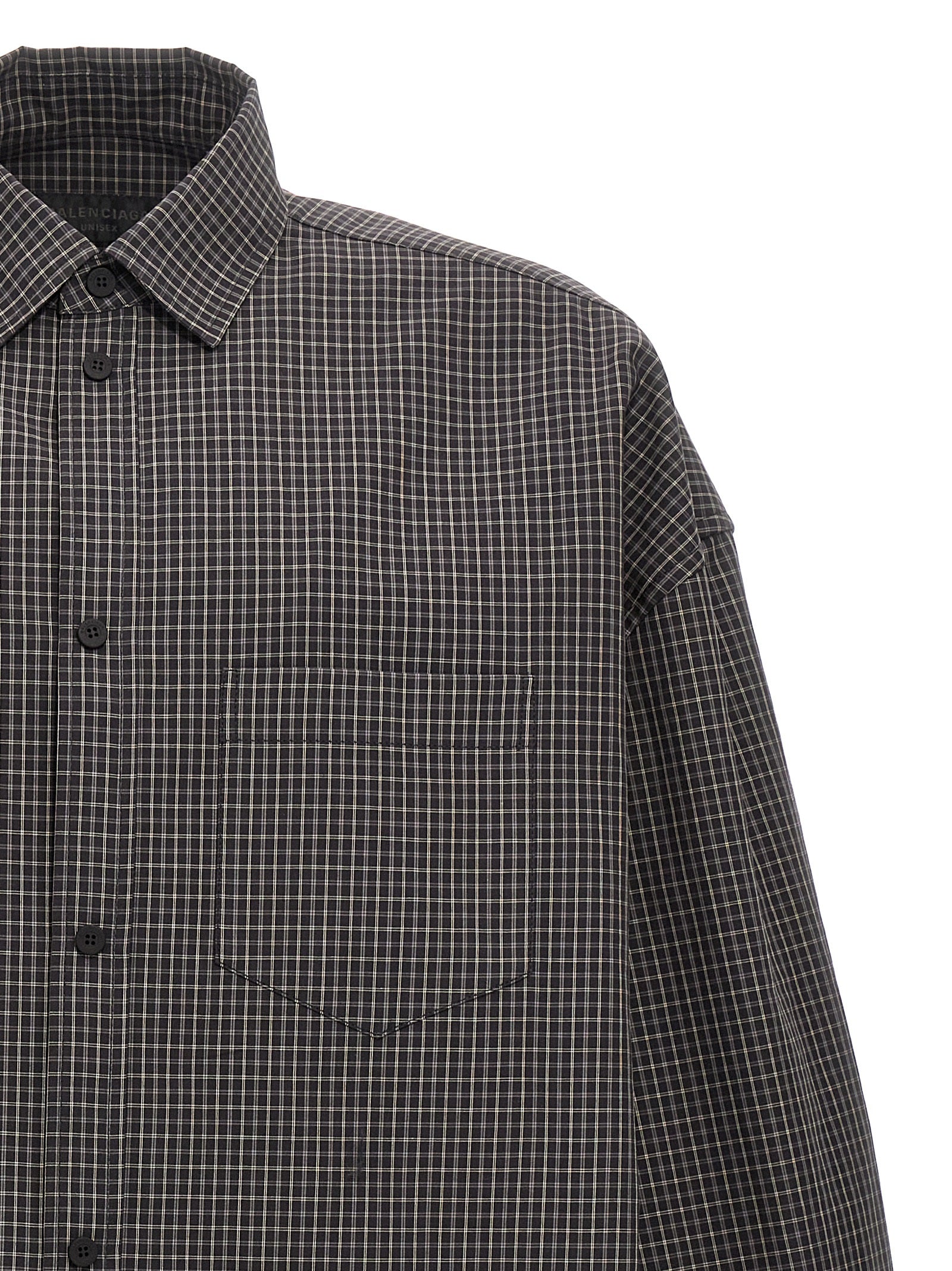 Balenciaga Checkered Overshirt