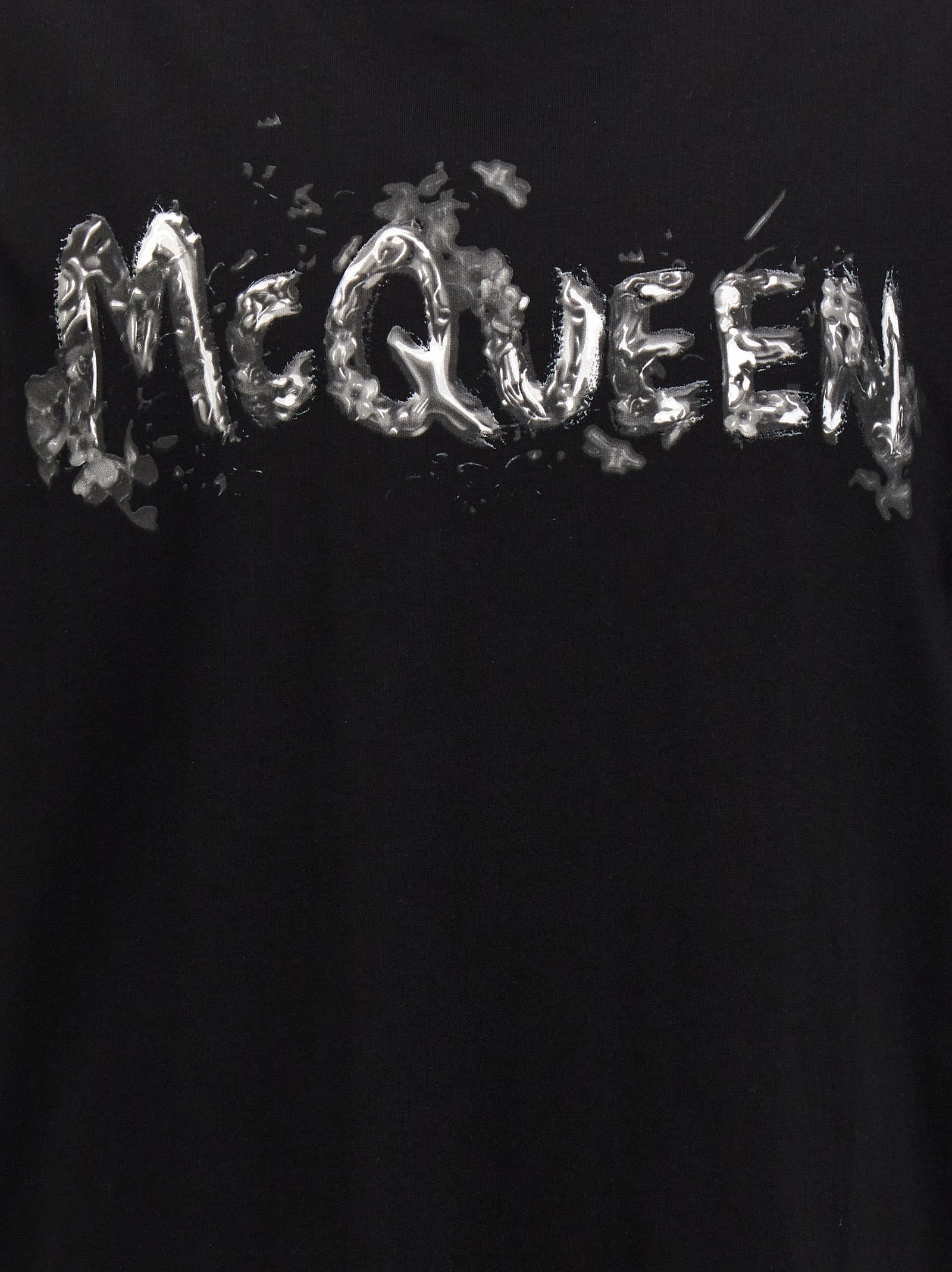 Alexander Mcqueen Logo Print T-Shirt