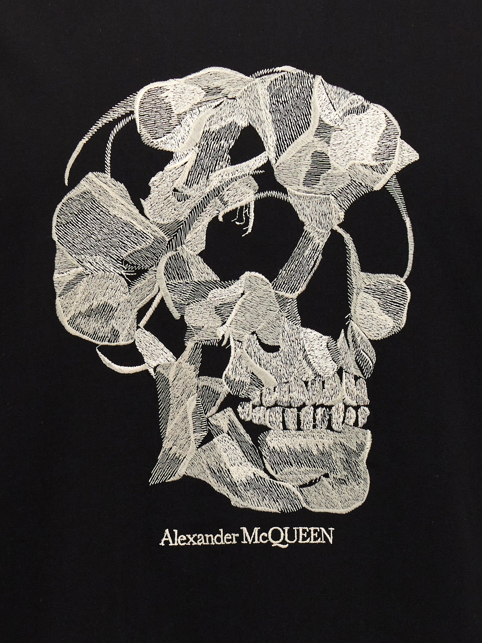 Mcqueen Embroidery T-Shirt