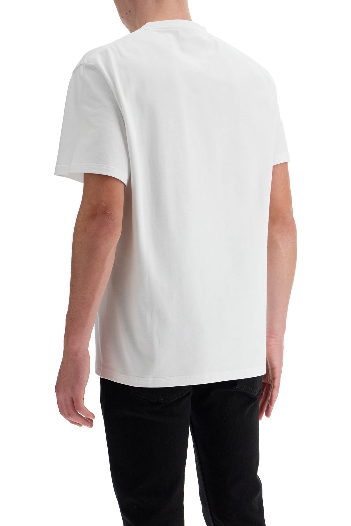 Alexander Mcqueen Printed Compact Cotton T-Shirt