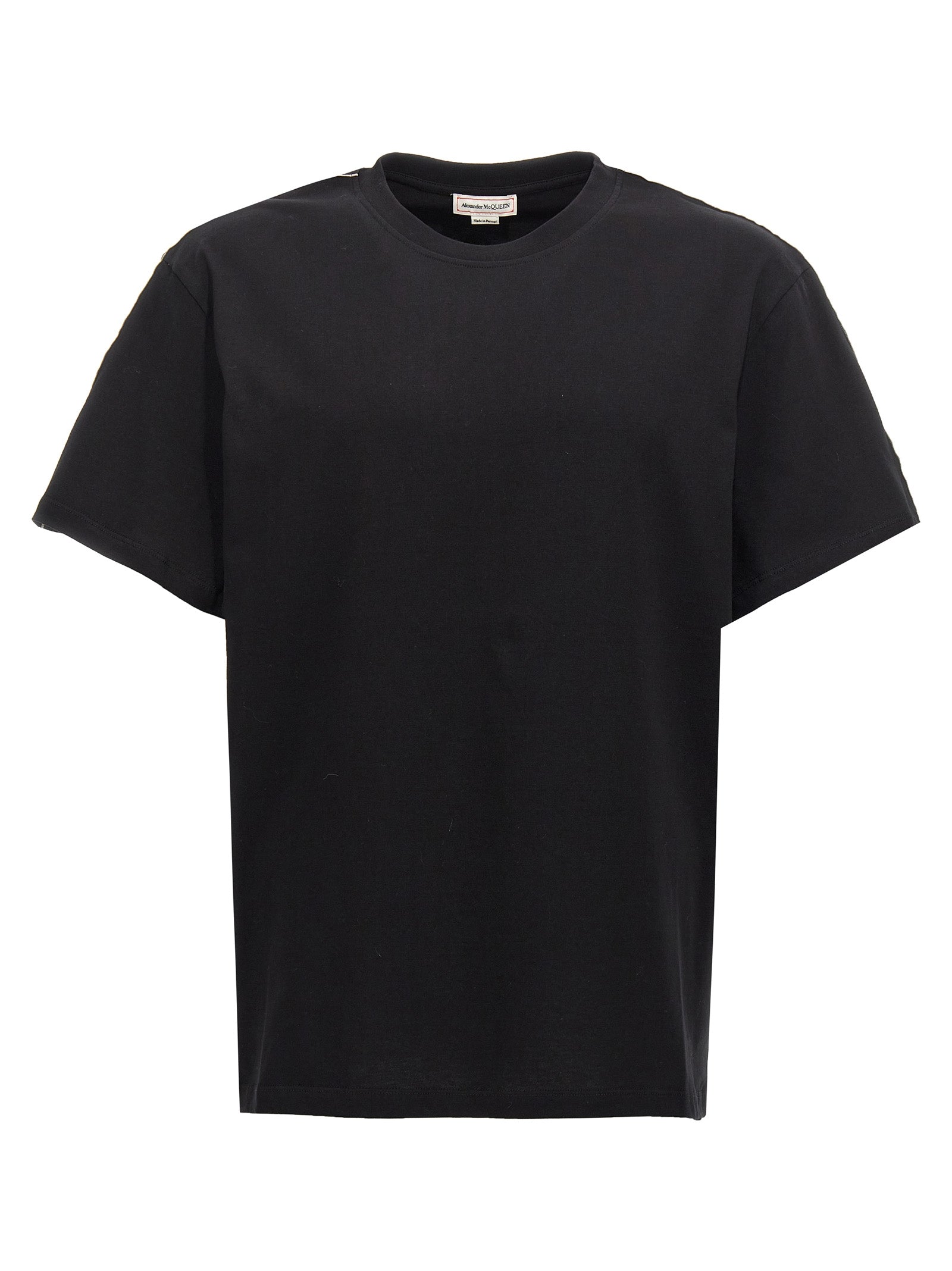 Alexander Mcqueen Contrast Band T-Shirt