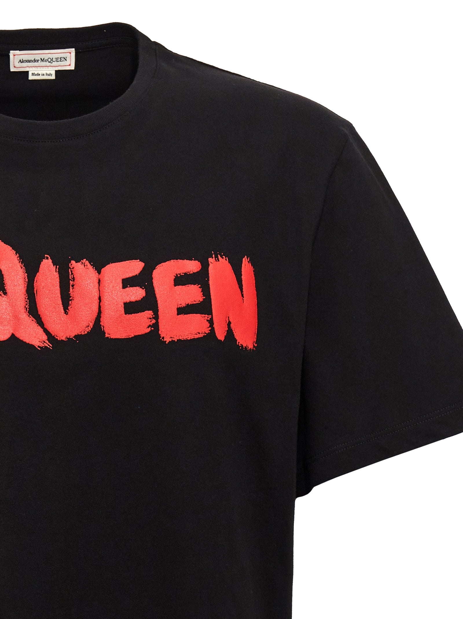 Alexander Mcqueen Logo Print T-Shirt