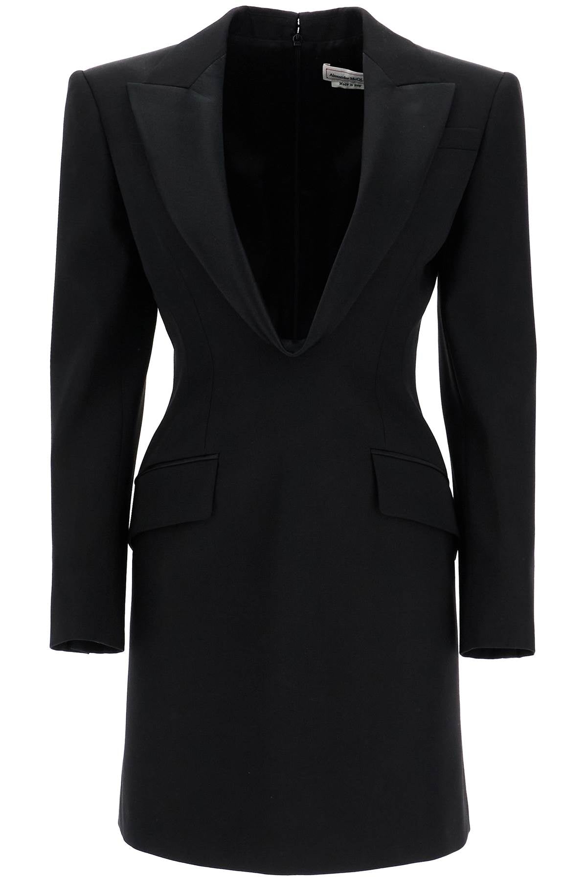 Alexander Mcqueen Jacket-Style Mini Dress