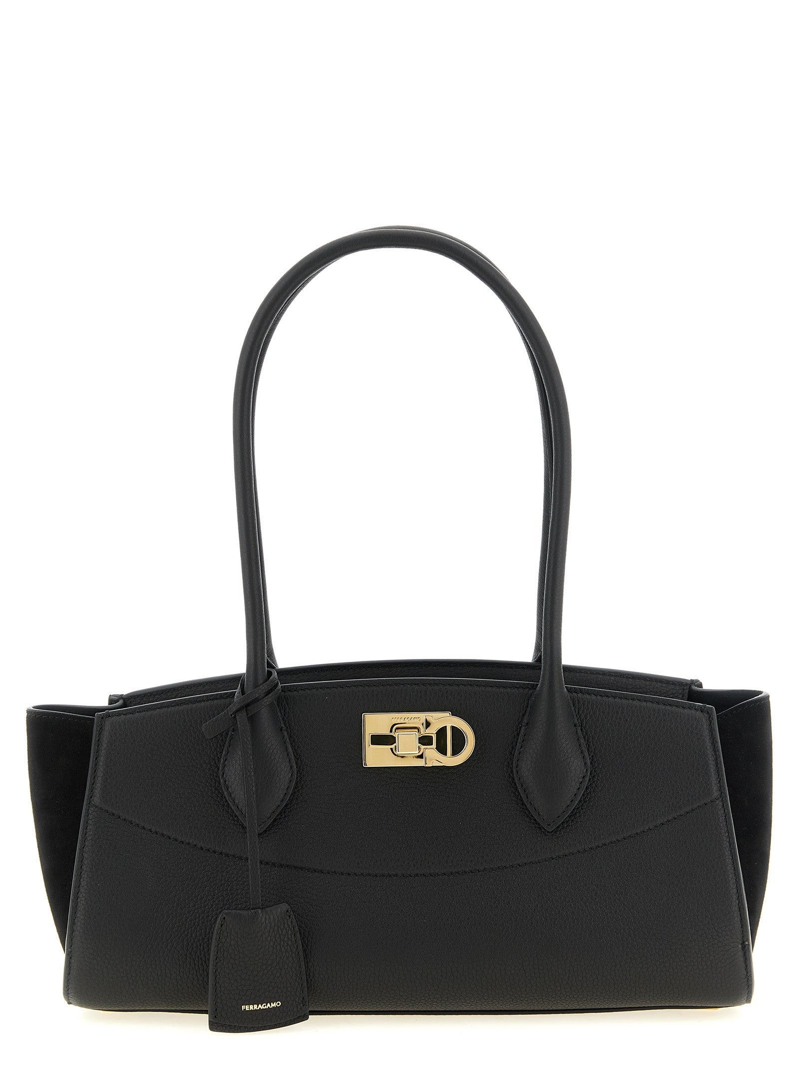 Ferragamo 'Studio Soft East West (M)' Shoulder Bag