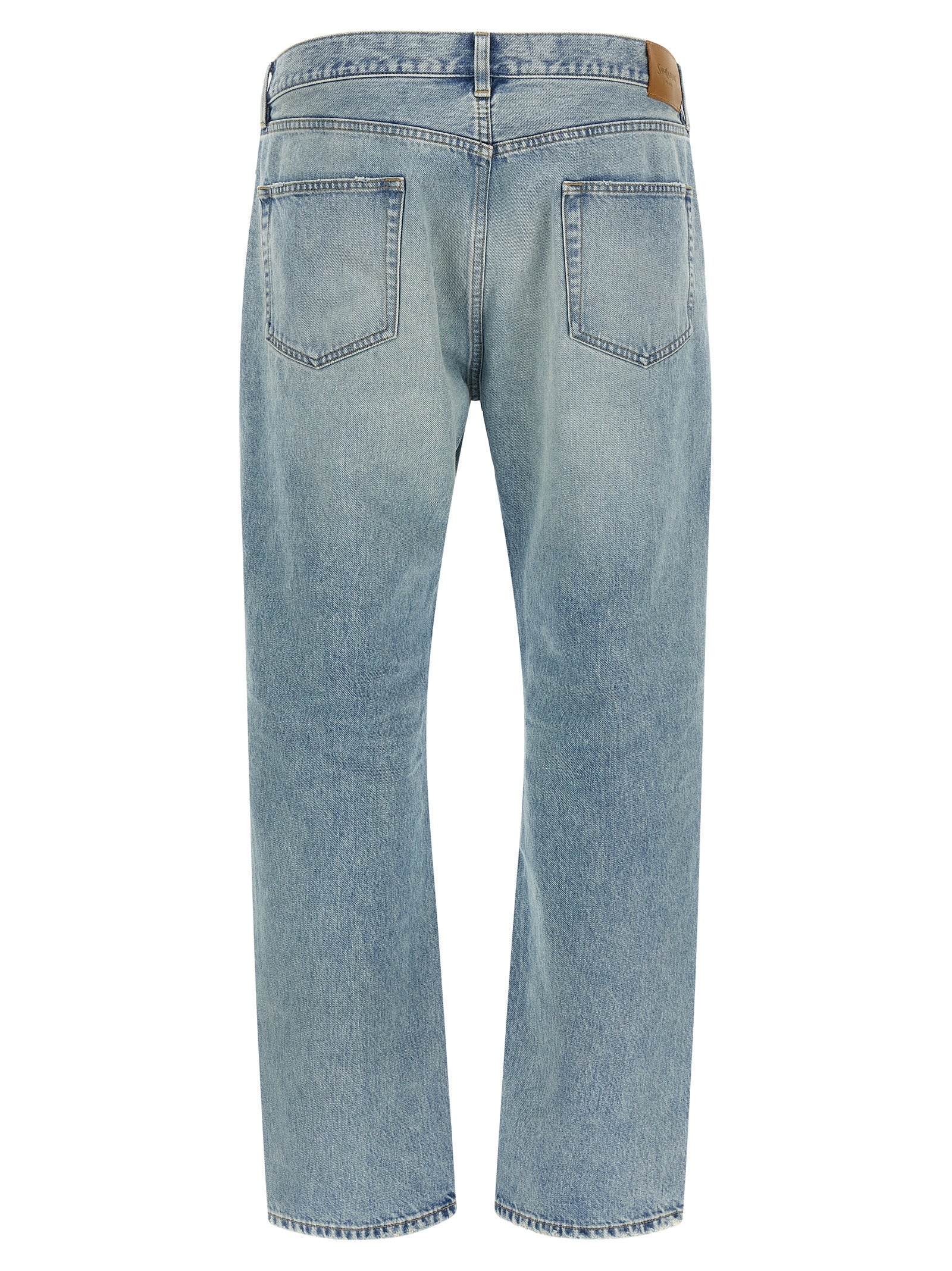 Saint Laurent Wide Leg Jeans