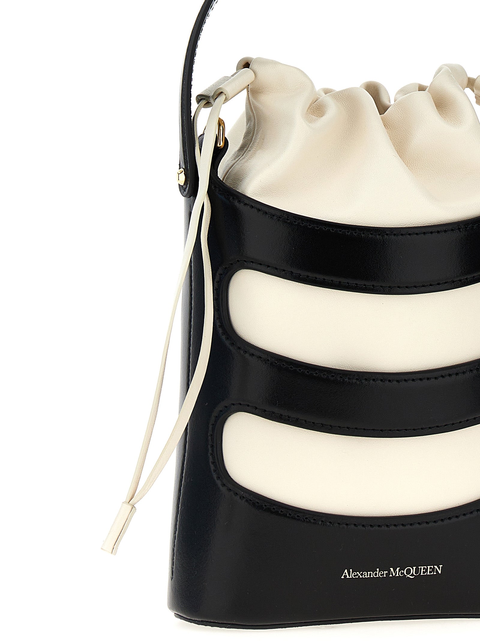 Alexander Mcqueen 'The Rise Mini' Bucket Bag