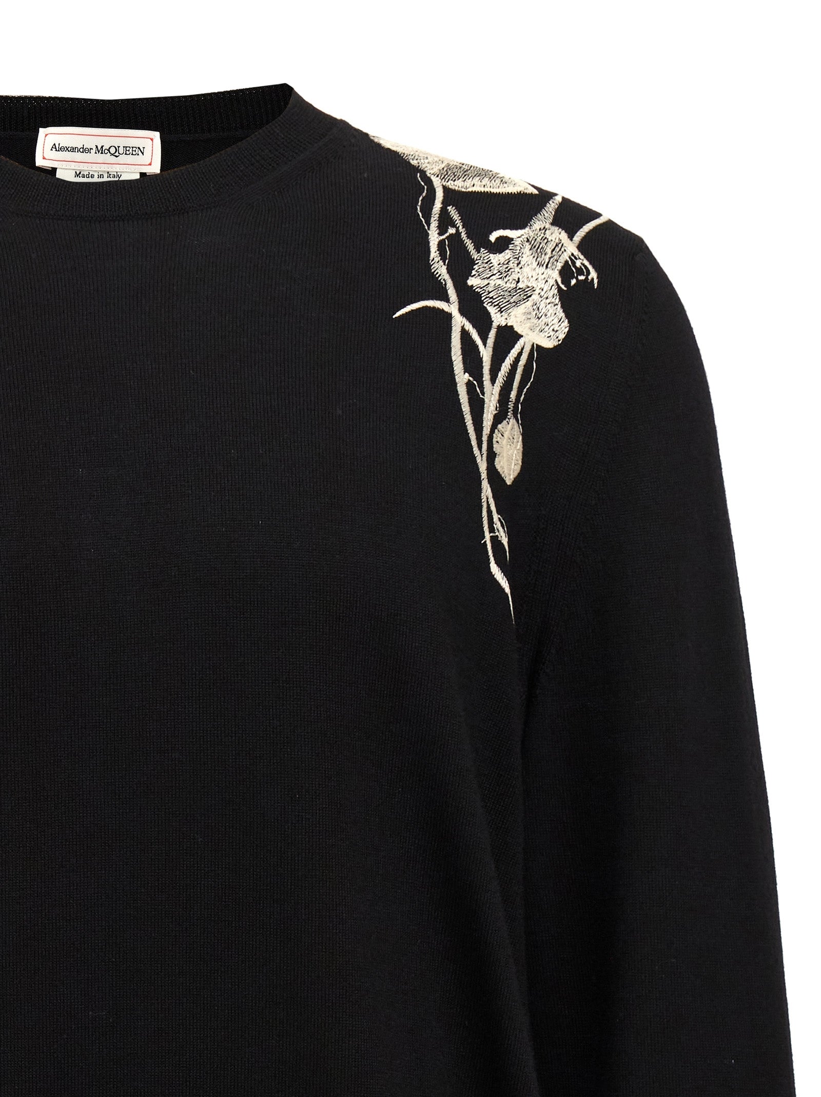 Alexander Mcqueen Embroidery Sweater