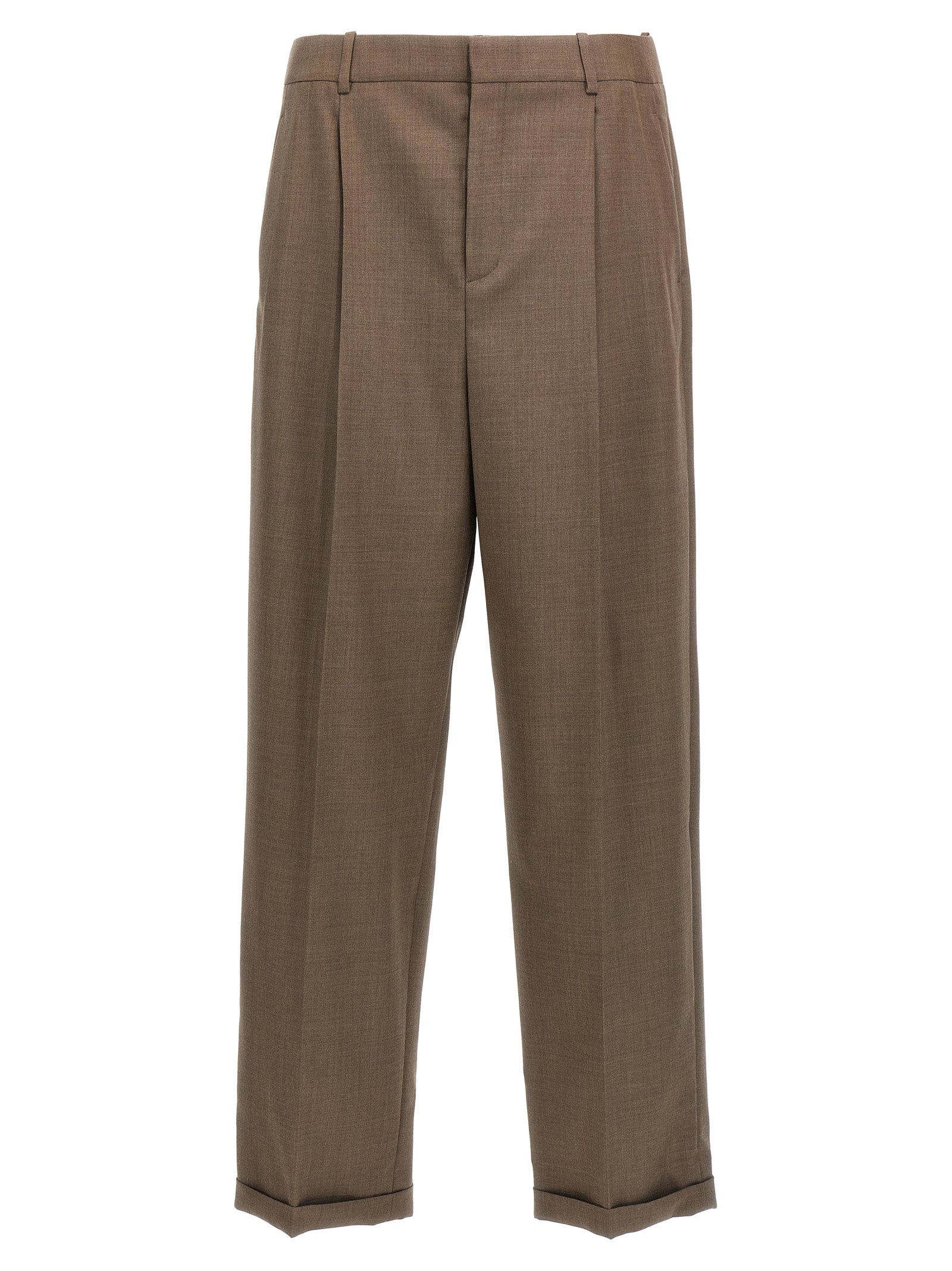 Saint Laurent Wool Tailored Trousers