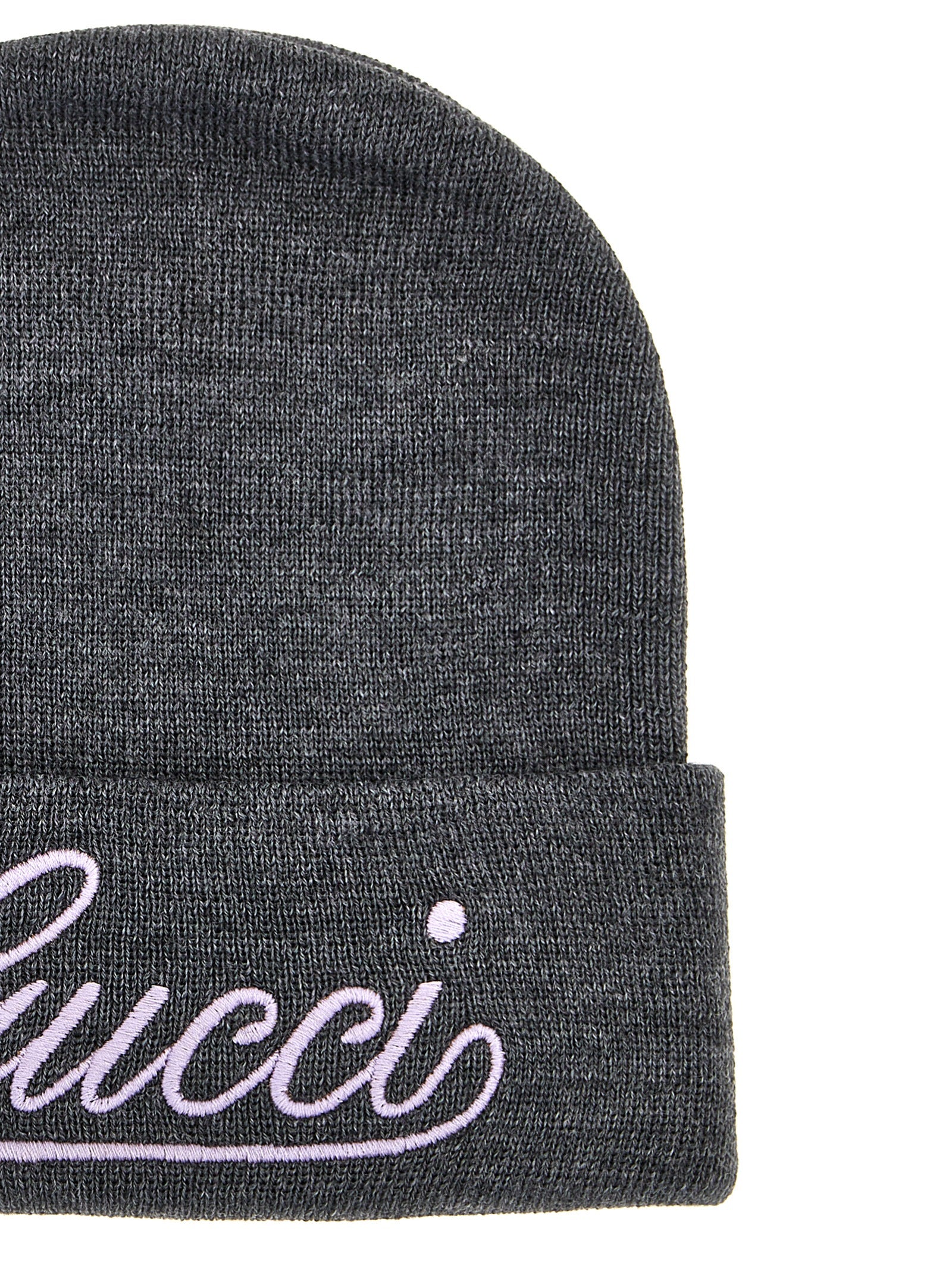 Gucci Logo Embroidery Beanie