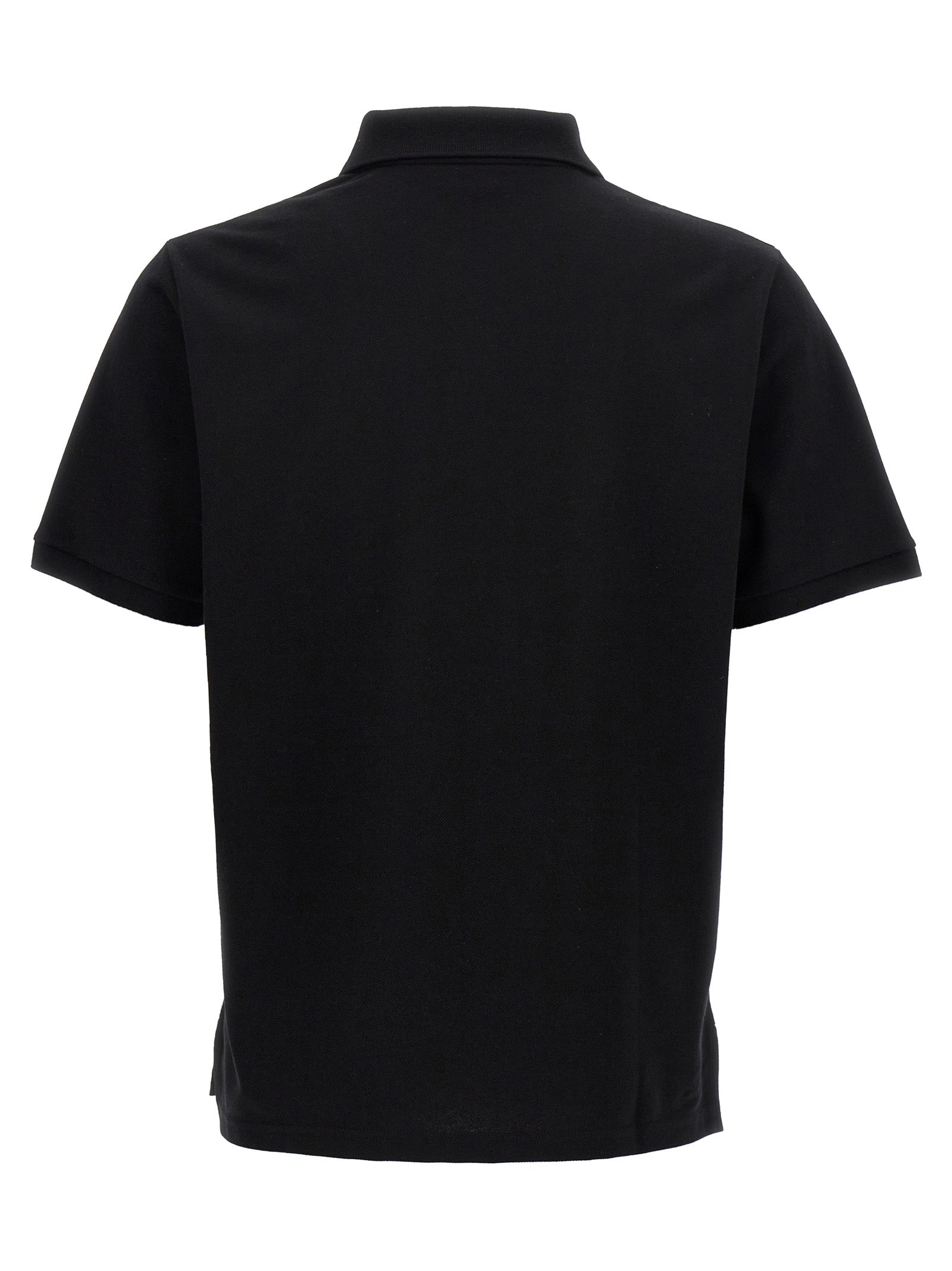 Saint Laurent Logo Embroidery Polo Shirt