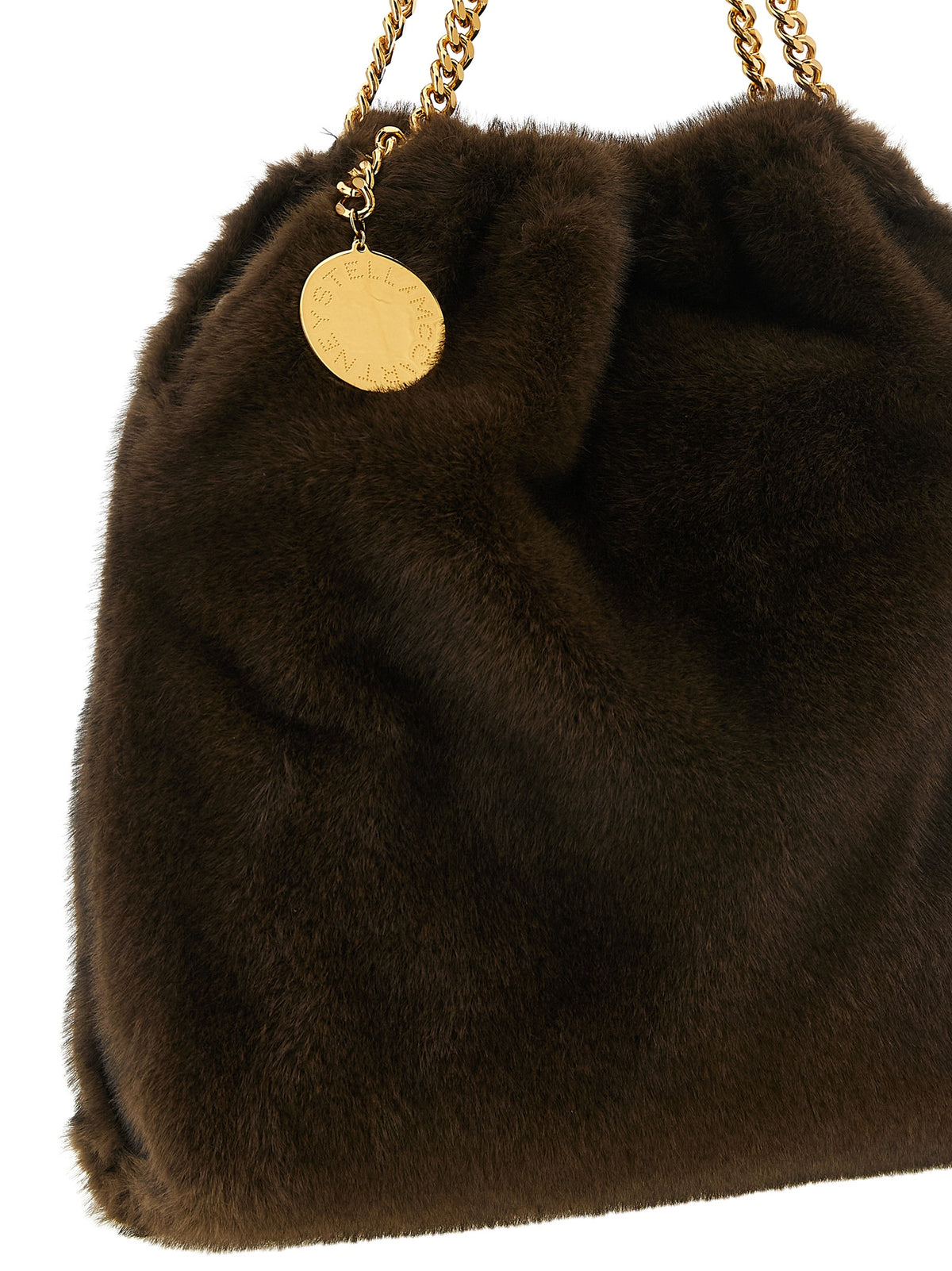Stella Mccartney 'Falabella' Medium Plush Shoulder Bag
