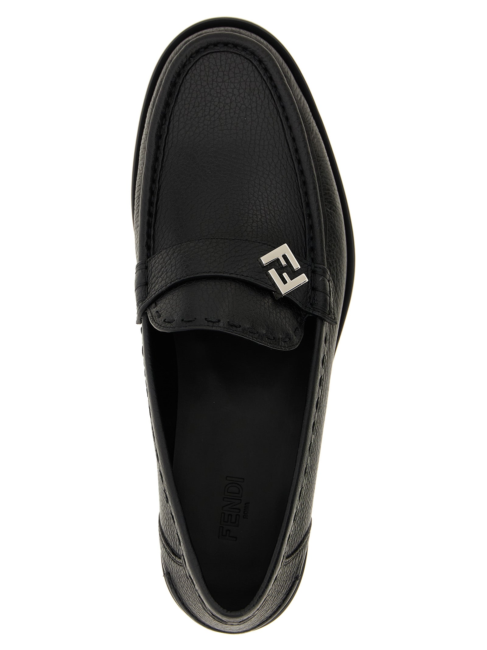 Fendi 'Ff Metal' Loafers