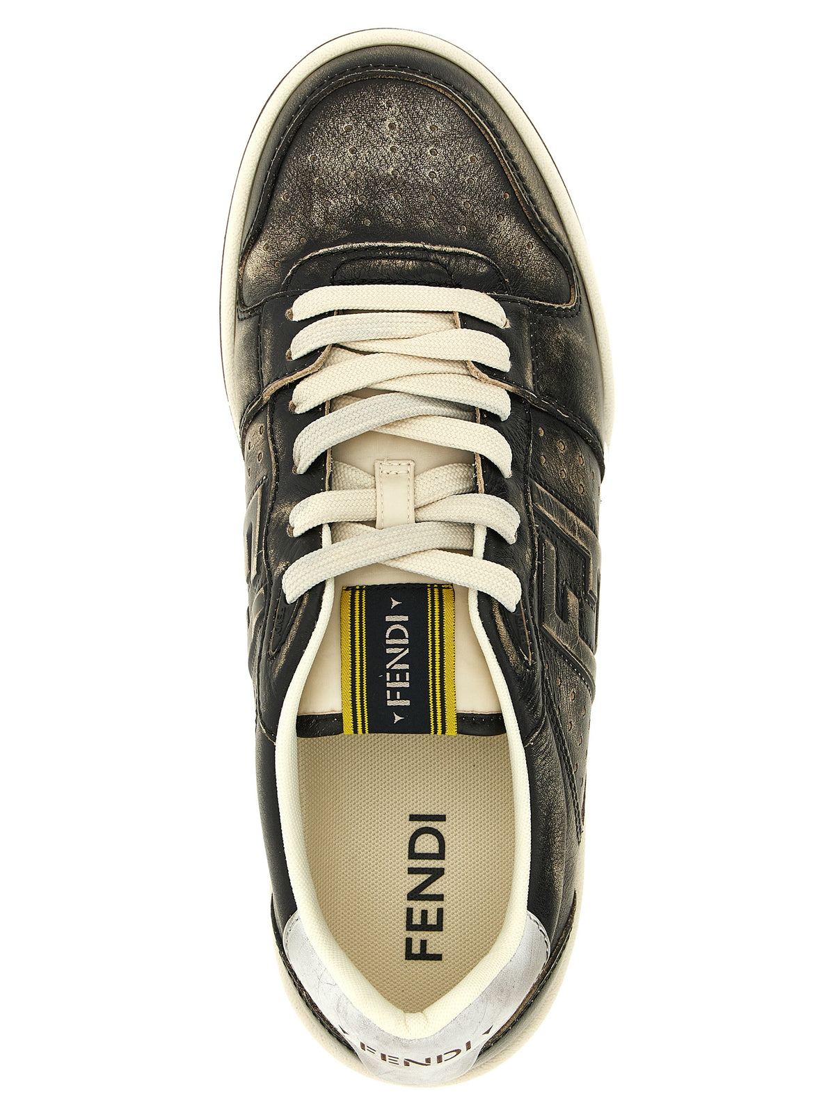 Fendi 'Fendi Match' Leather Sneakers