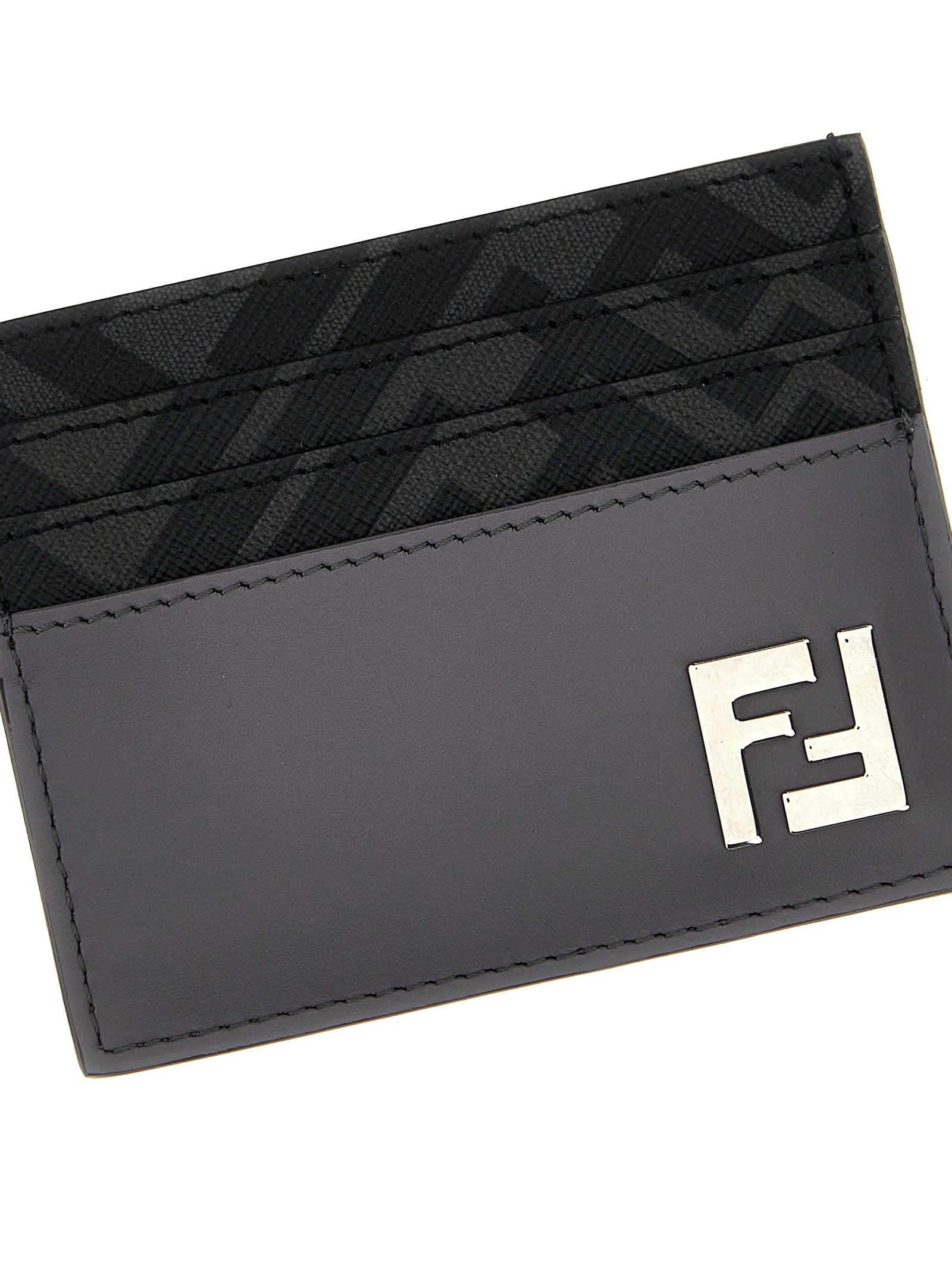 Fendi 'Squared Ff' Card Holder