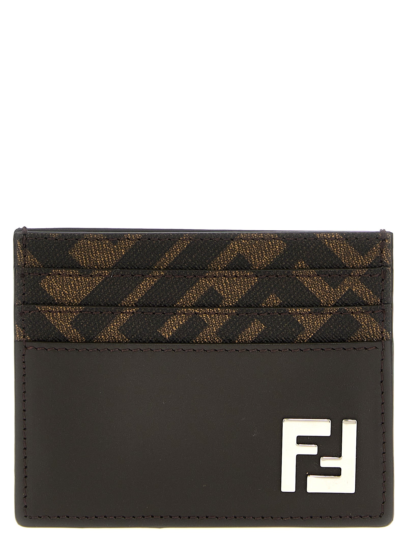 Fendi 'Squared Ff' Card Holder