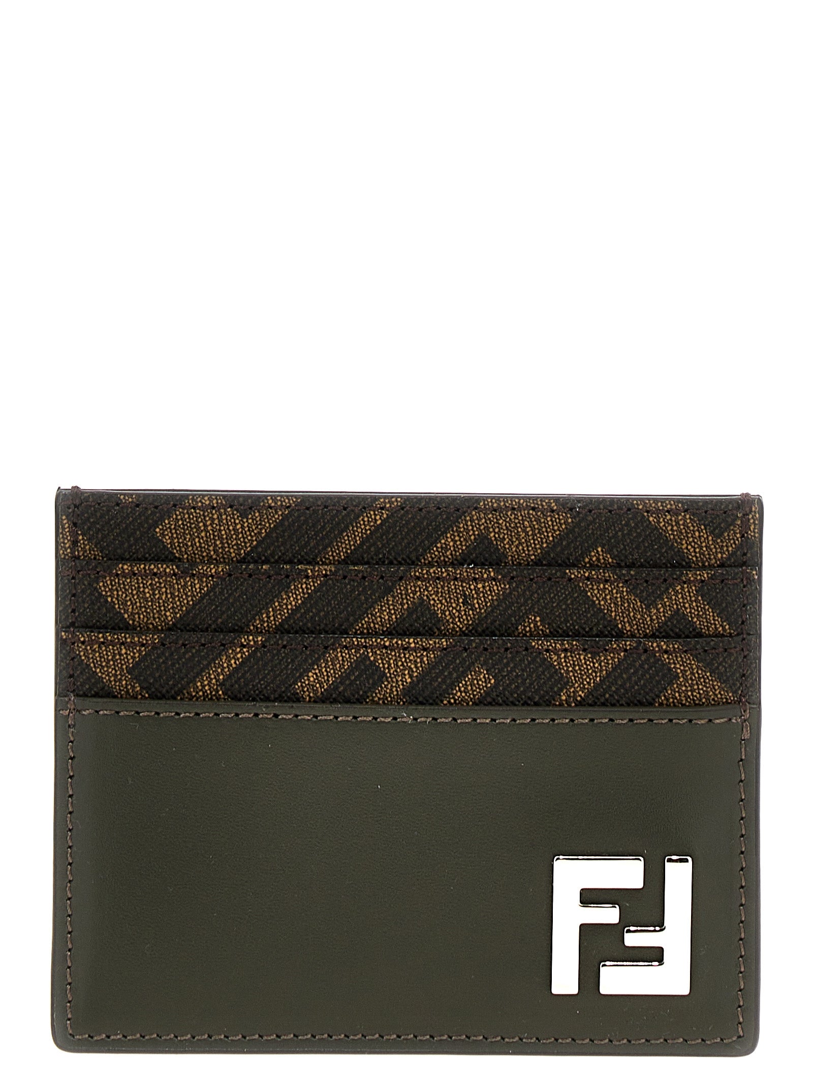 Fendi 'Squared Ff' Card Holder