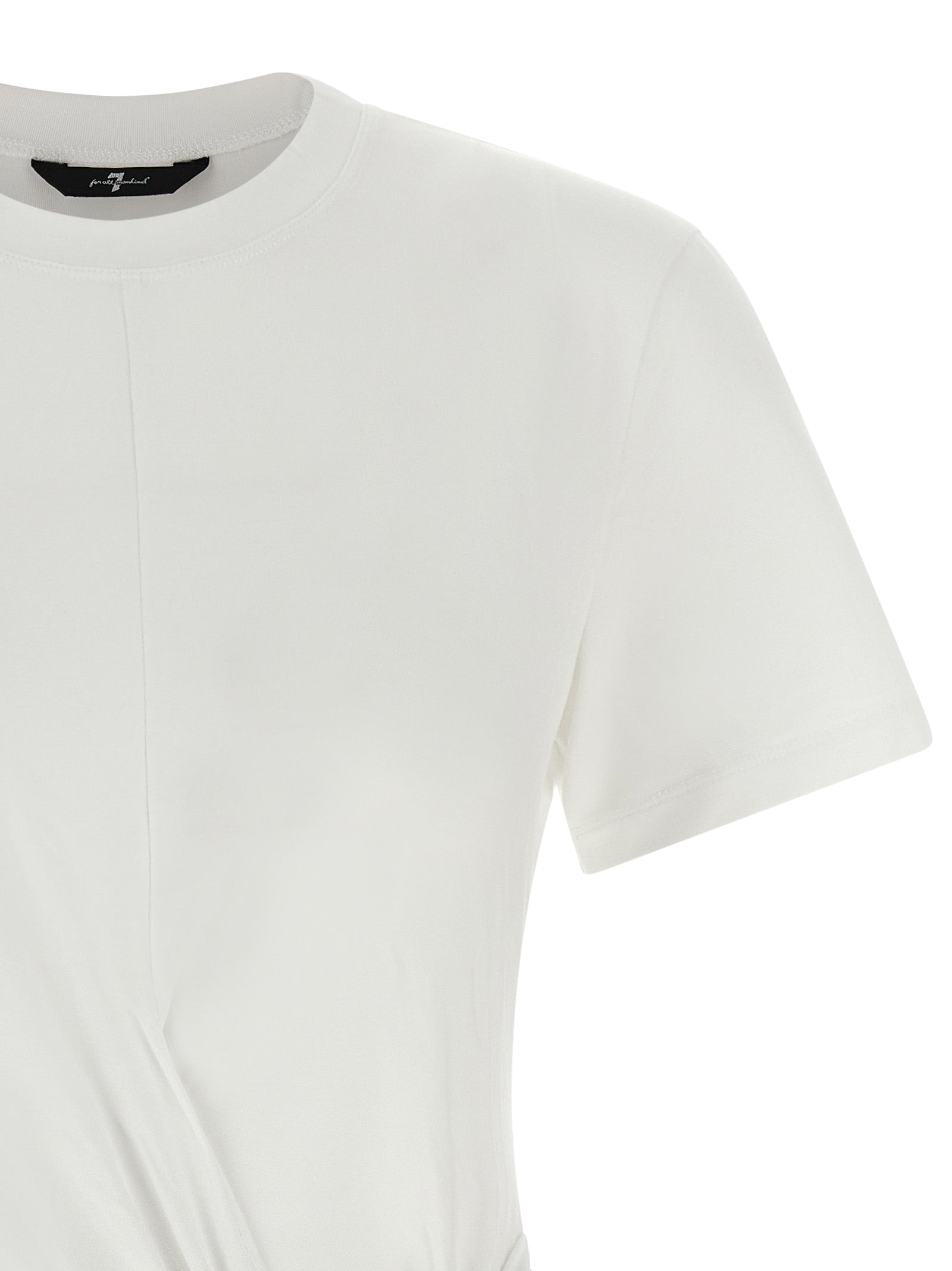 7 For All Mankind Draped Detail T-Shirt