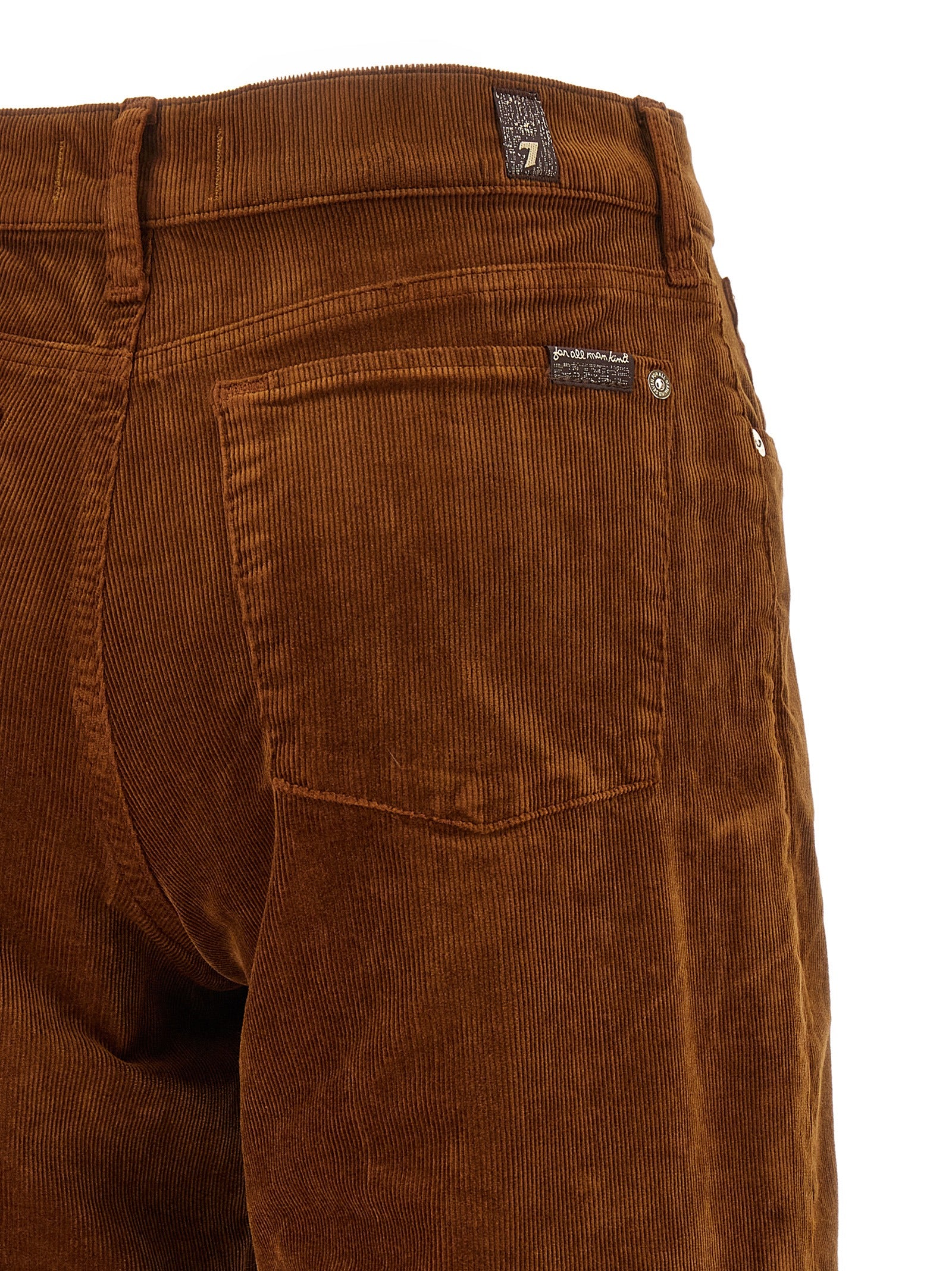 7 For All Mankind 'Stovepipe Straight' Velvet Pants