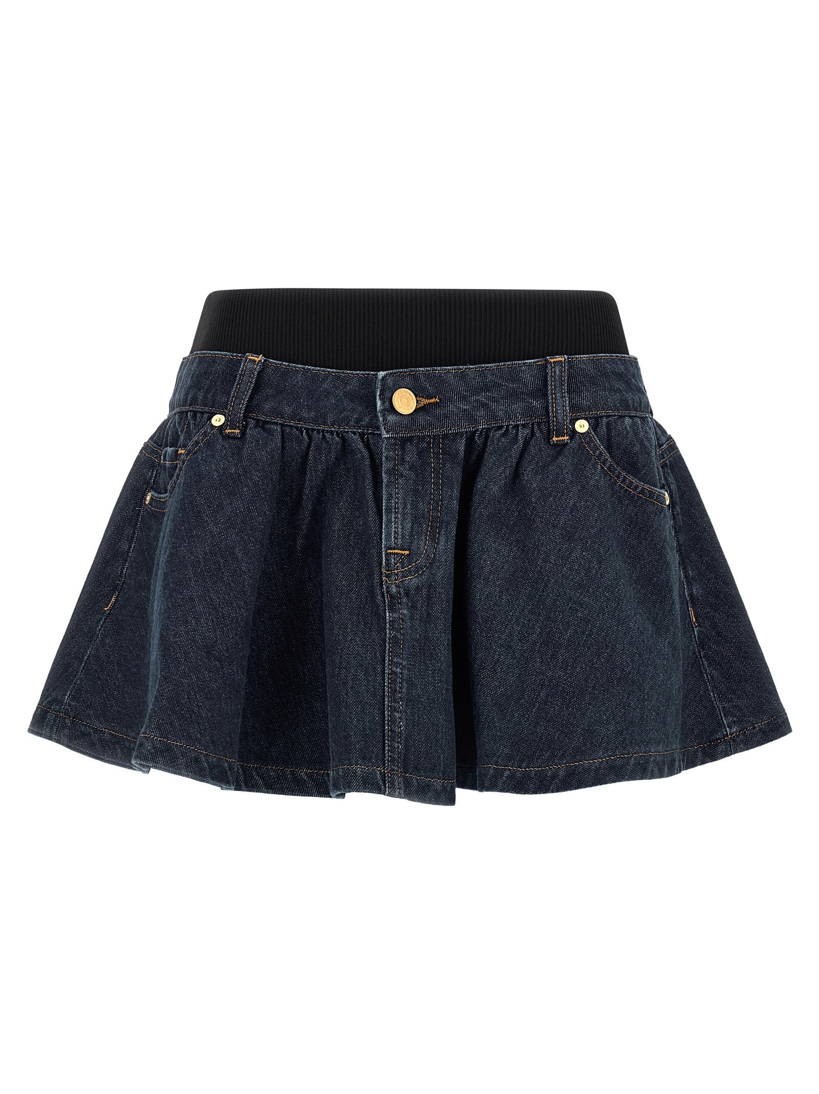 7 For All Mankind 'Banded Mini' Skirt