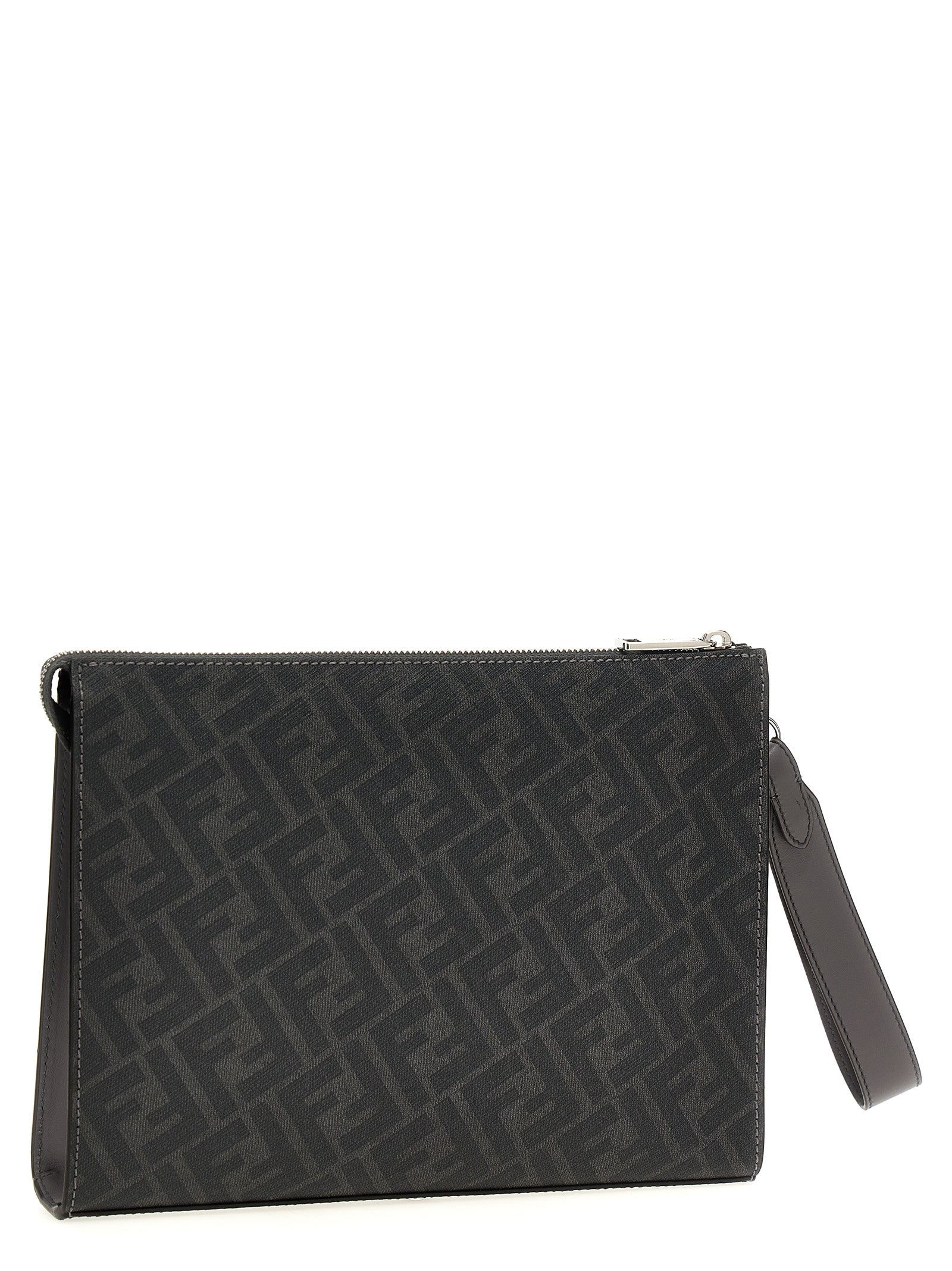 Fendi 'Fendi Diagonal' Flat Pouch