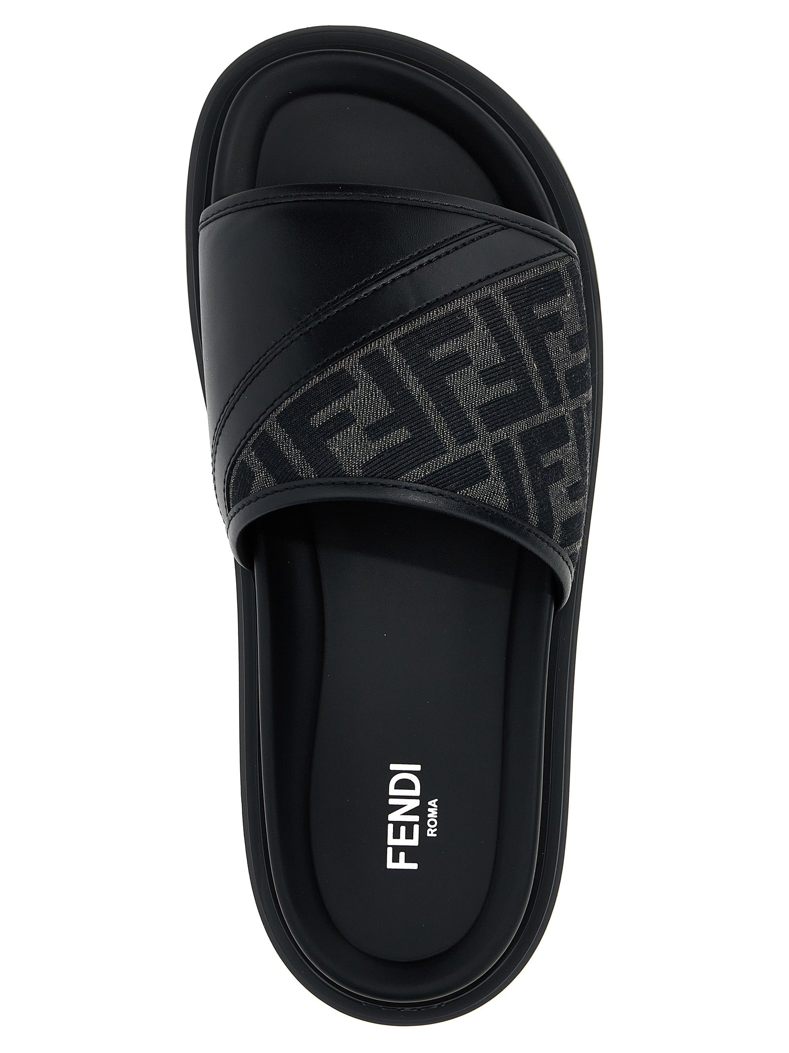 Fendi 'Fendi Diagonal' Sandals