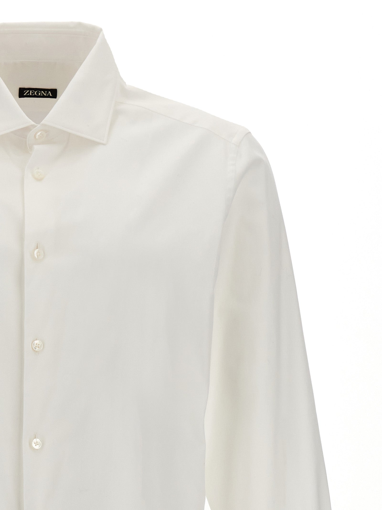 Zegna Stretch Poplin Shirt