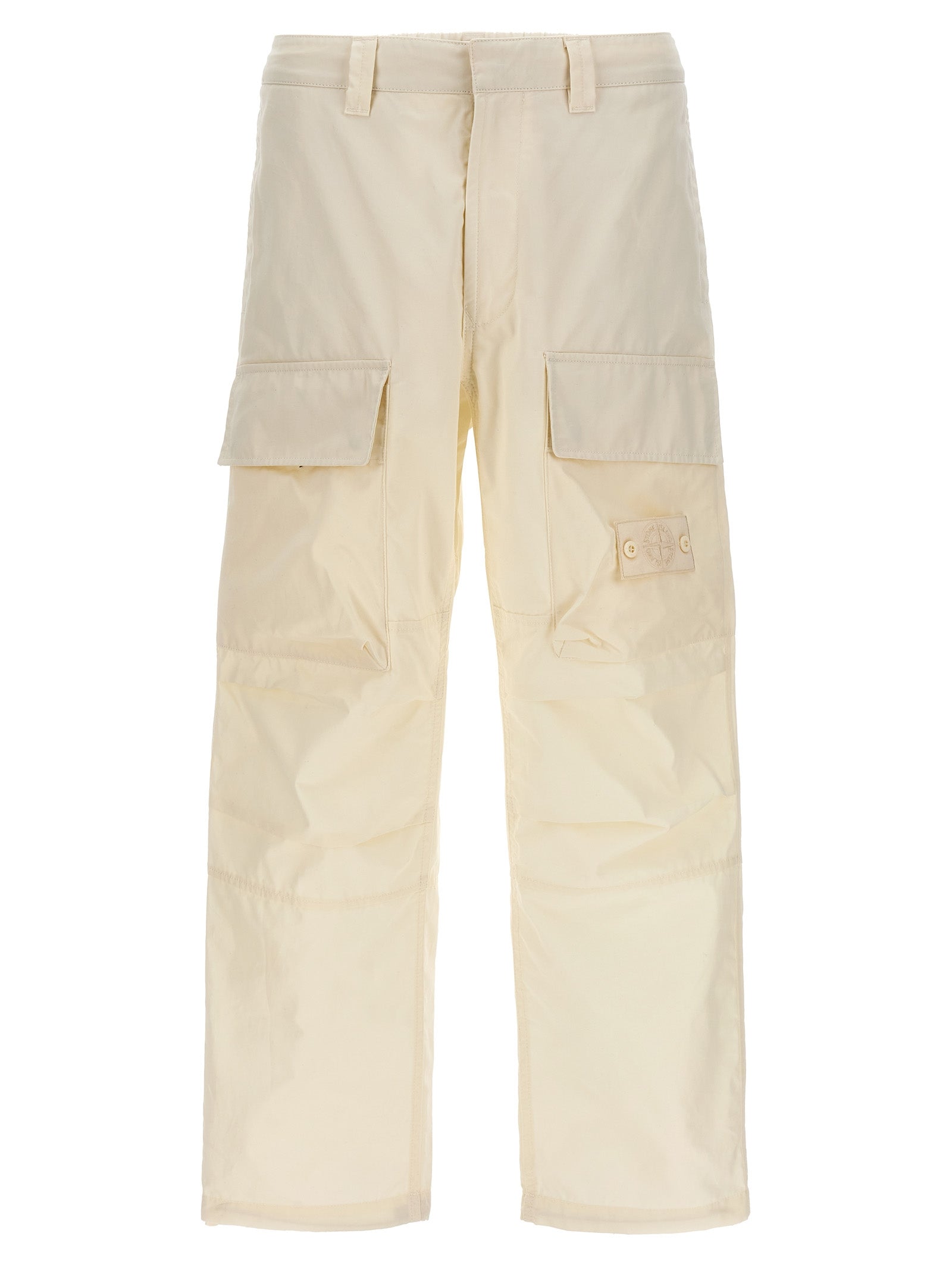 Stone Island Logo Badge Cargo Pants