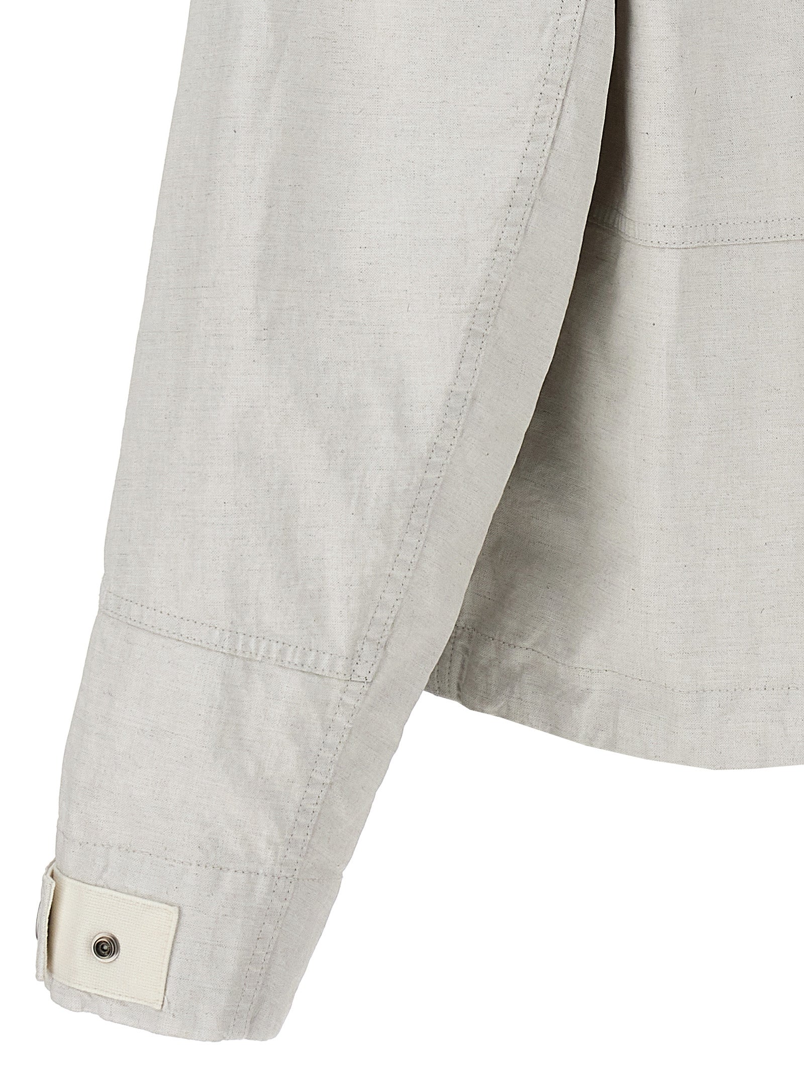 Stone Island 'Raw Plated Linen S.I. Marina' Jacket