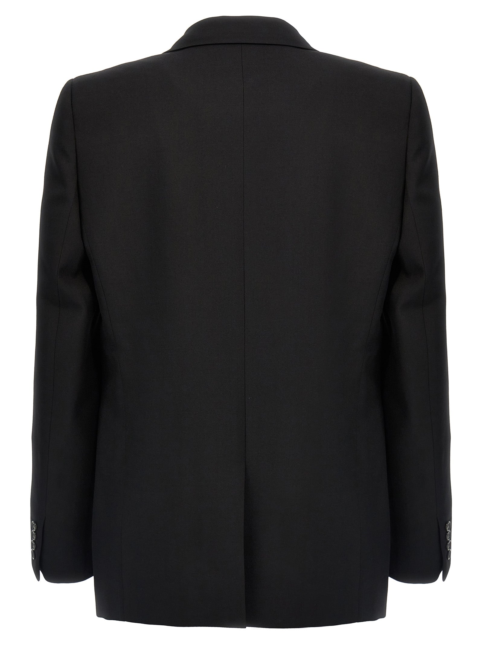 Saint Laurent Double-Breasted Wool Blazer