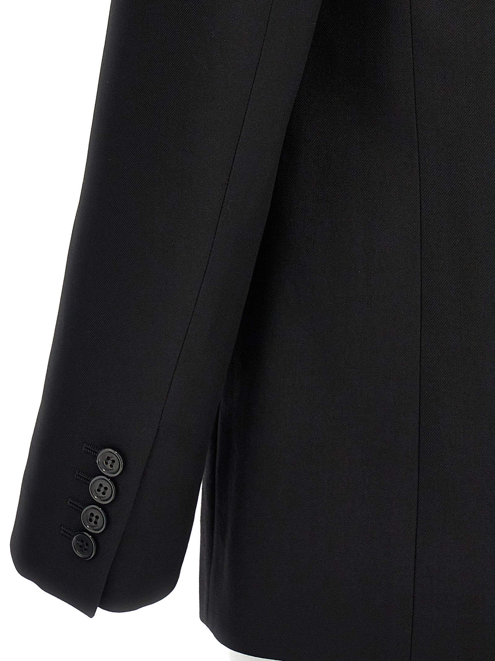 Saint Laurent Double-Breasted Wool Blazer