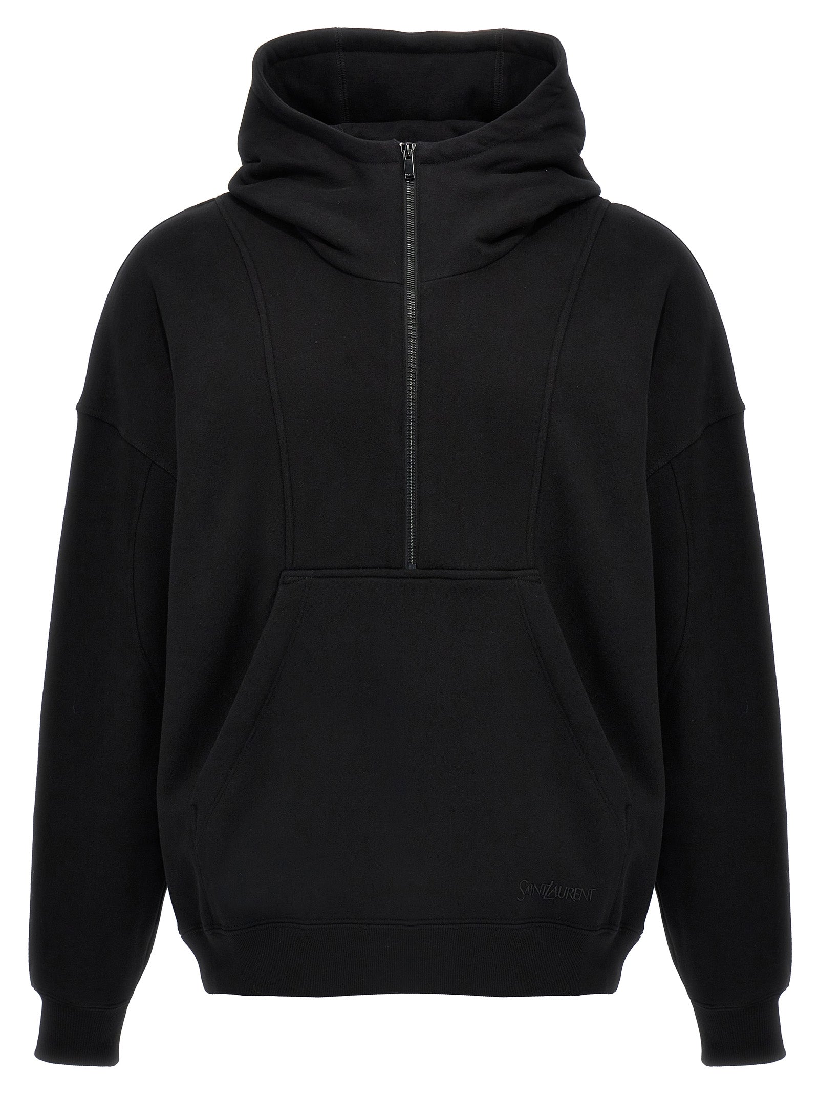 Saint Laurent Half Zip Hoodie