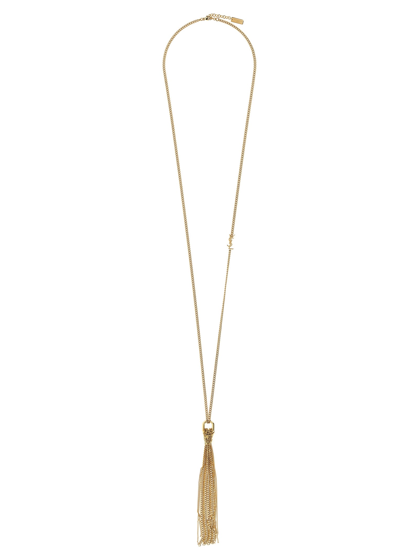 Saint Laurent 'Cassandre' Tassel Necklace