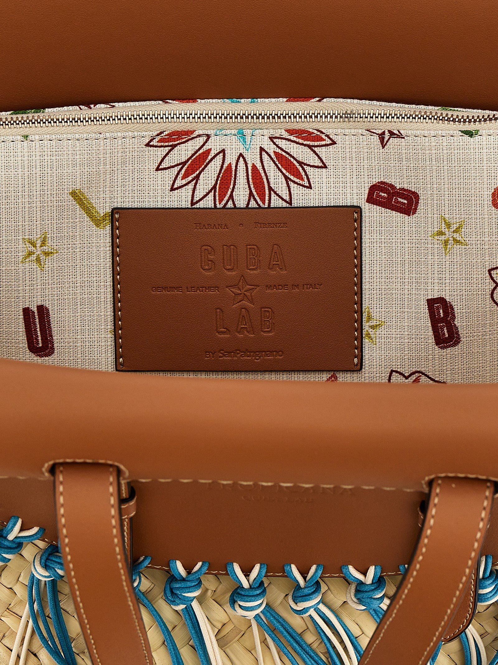 Cuba Lab Cuba Lab X Sanpa 'Tropicana' Shopping Bag